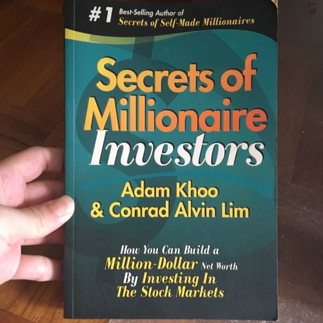 sampul buku secret of millionaire investors (Sumber Gambar: https://karousell.com)