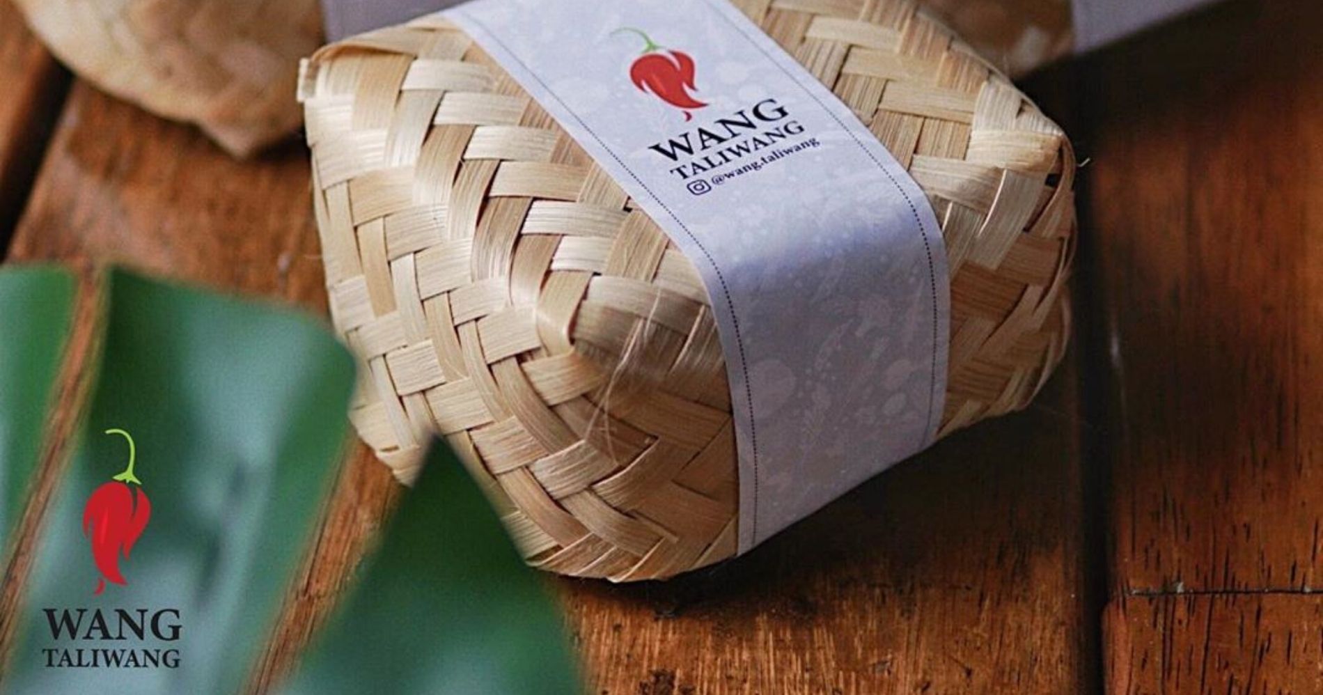 Kemasan Besek Ayam Wang Taliwang - Gambar: Instagram @wang.taliwang