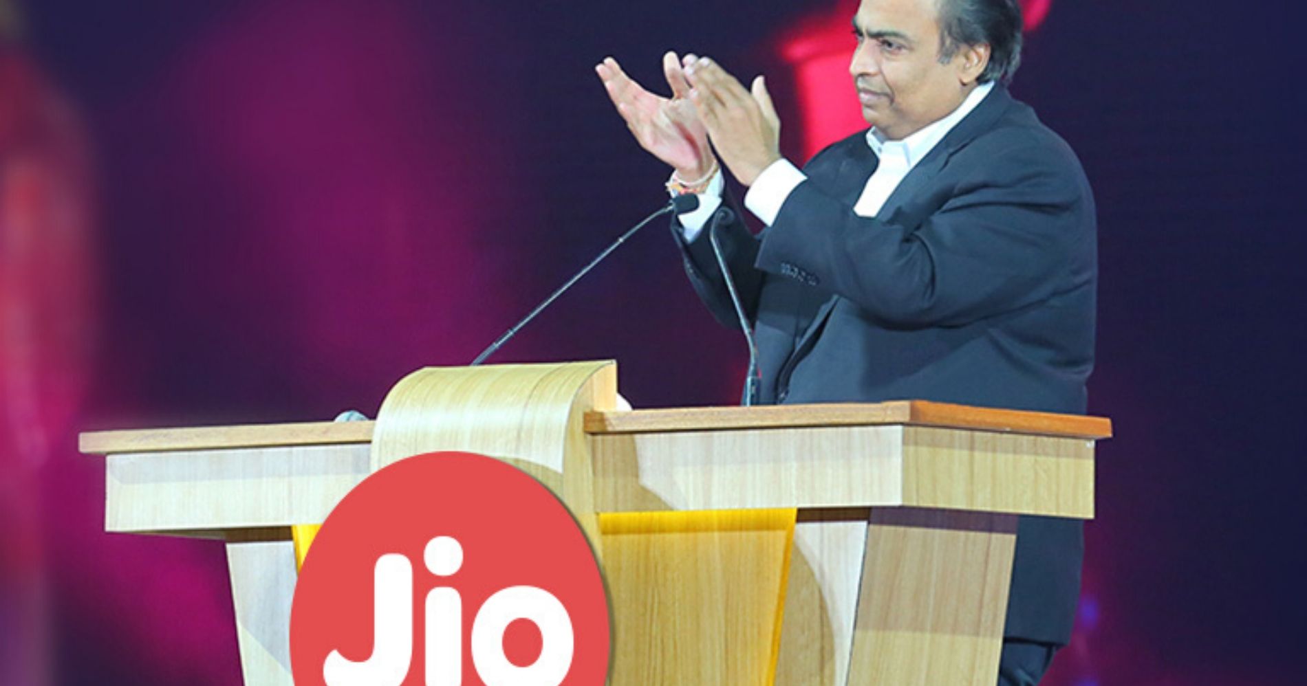 Jio's Boss Mukesh Ambani - Pic: Jio.com