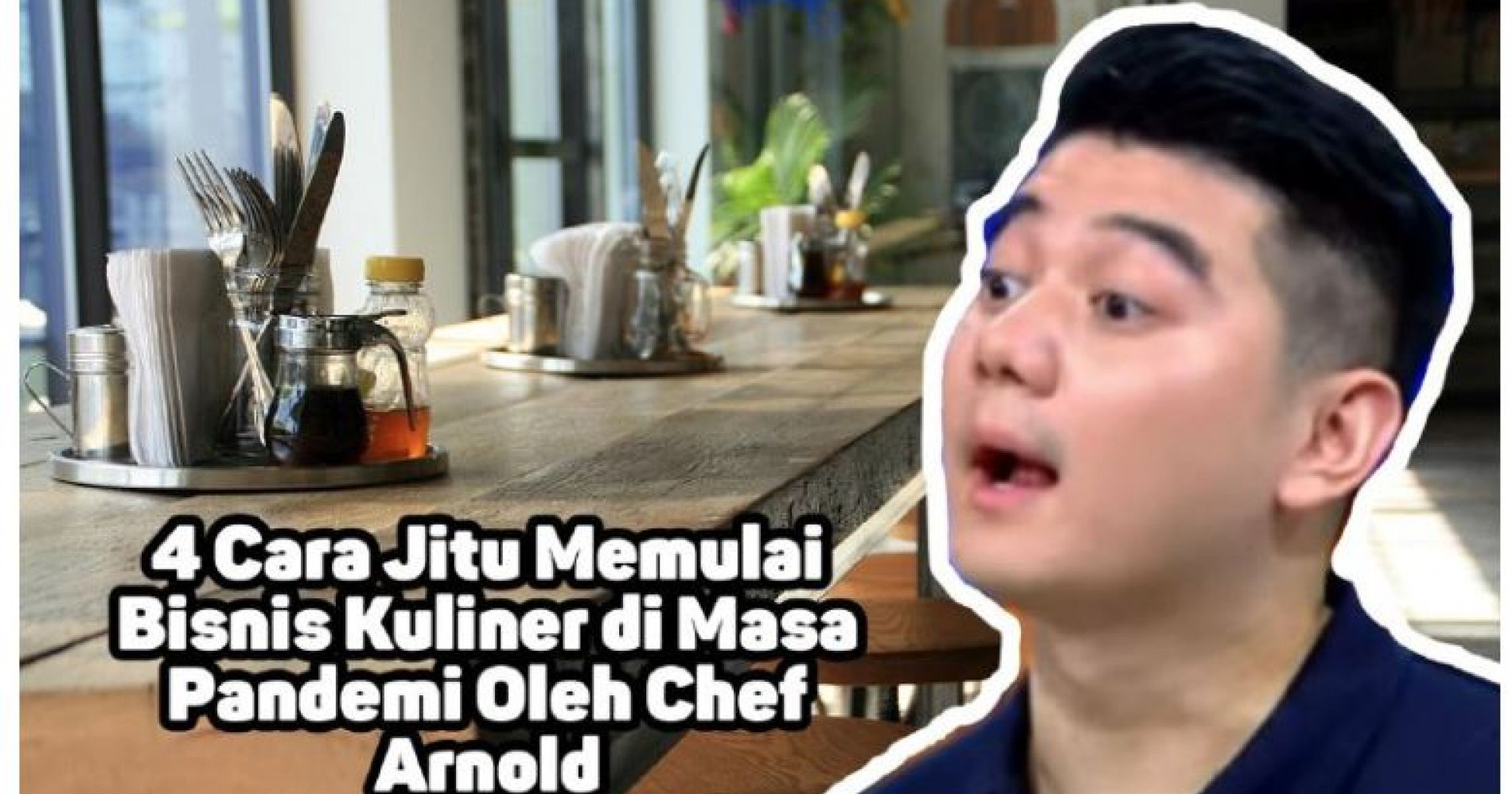 Chef Arnold adalah koki asal Indonesia handal dan profesional