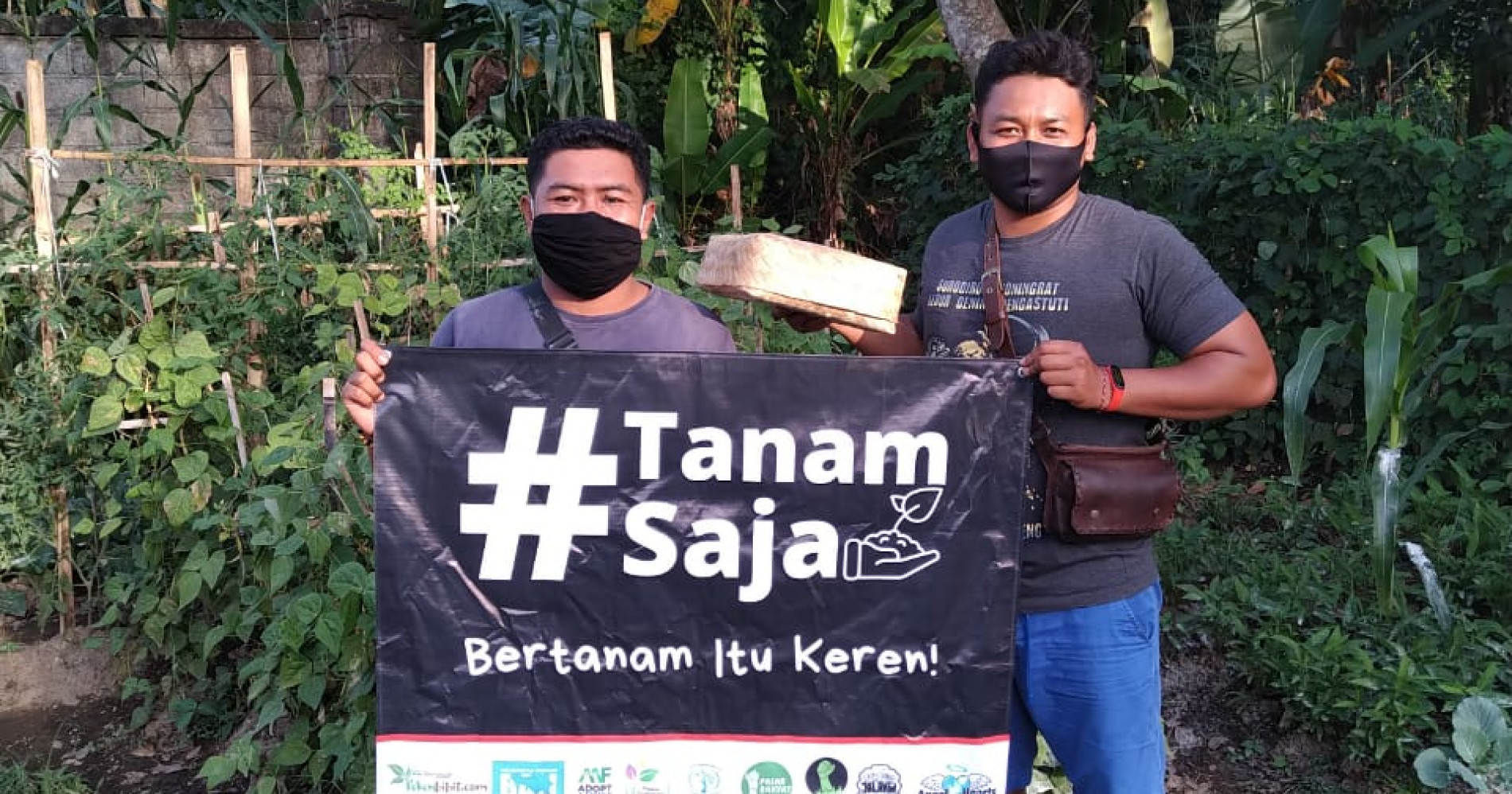 #TanamSaja adalah gerakan untuk mengajak masyarakat kembali menanam (sumber dokumentasi pribadi)