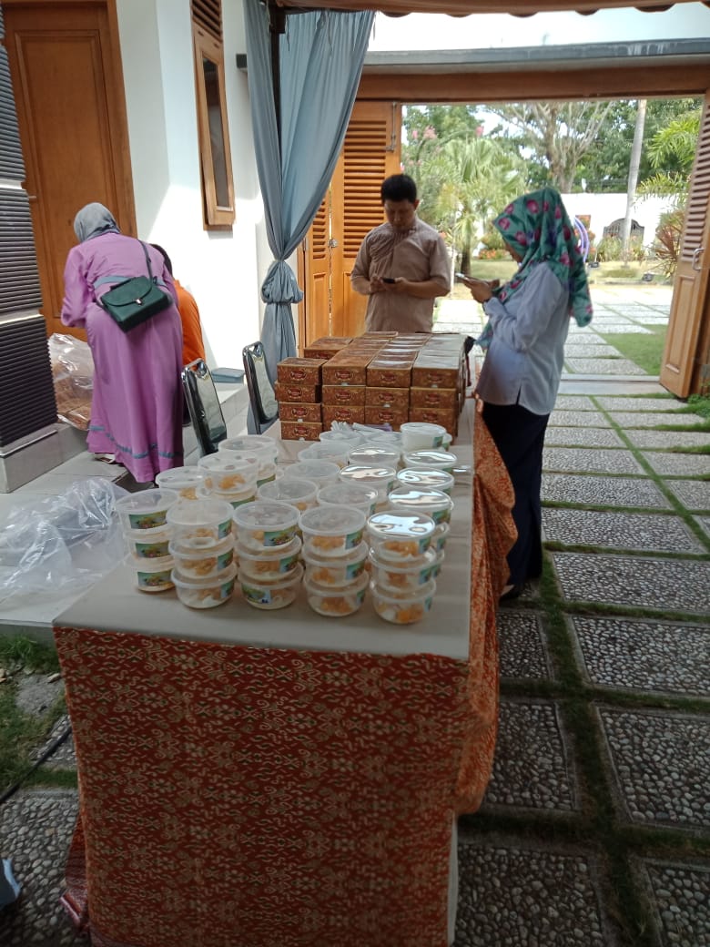 Pesenan 300 porsi, acara halal bihalal di RSU Permata Medika Kebumen