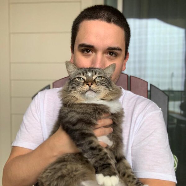 Chris Torres dan Kucingnya yang jadi inspirasi meme Nyan Cat - Image: The New York Times
