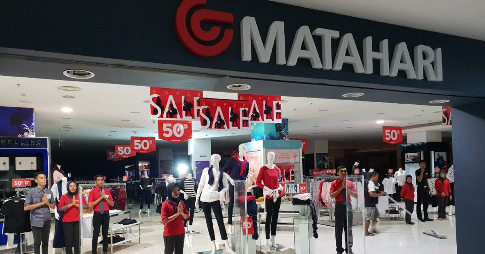 Matahari Departement Store ( Sumber : voi.id )