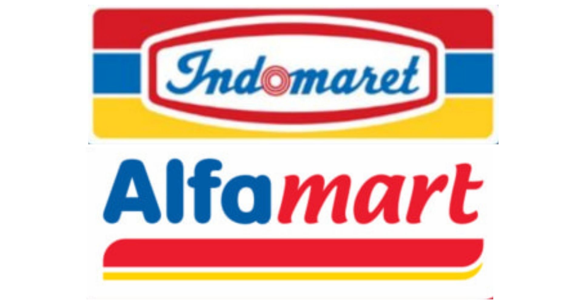 Logo Alfamart dan Indomart (Sumber: Canva)
