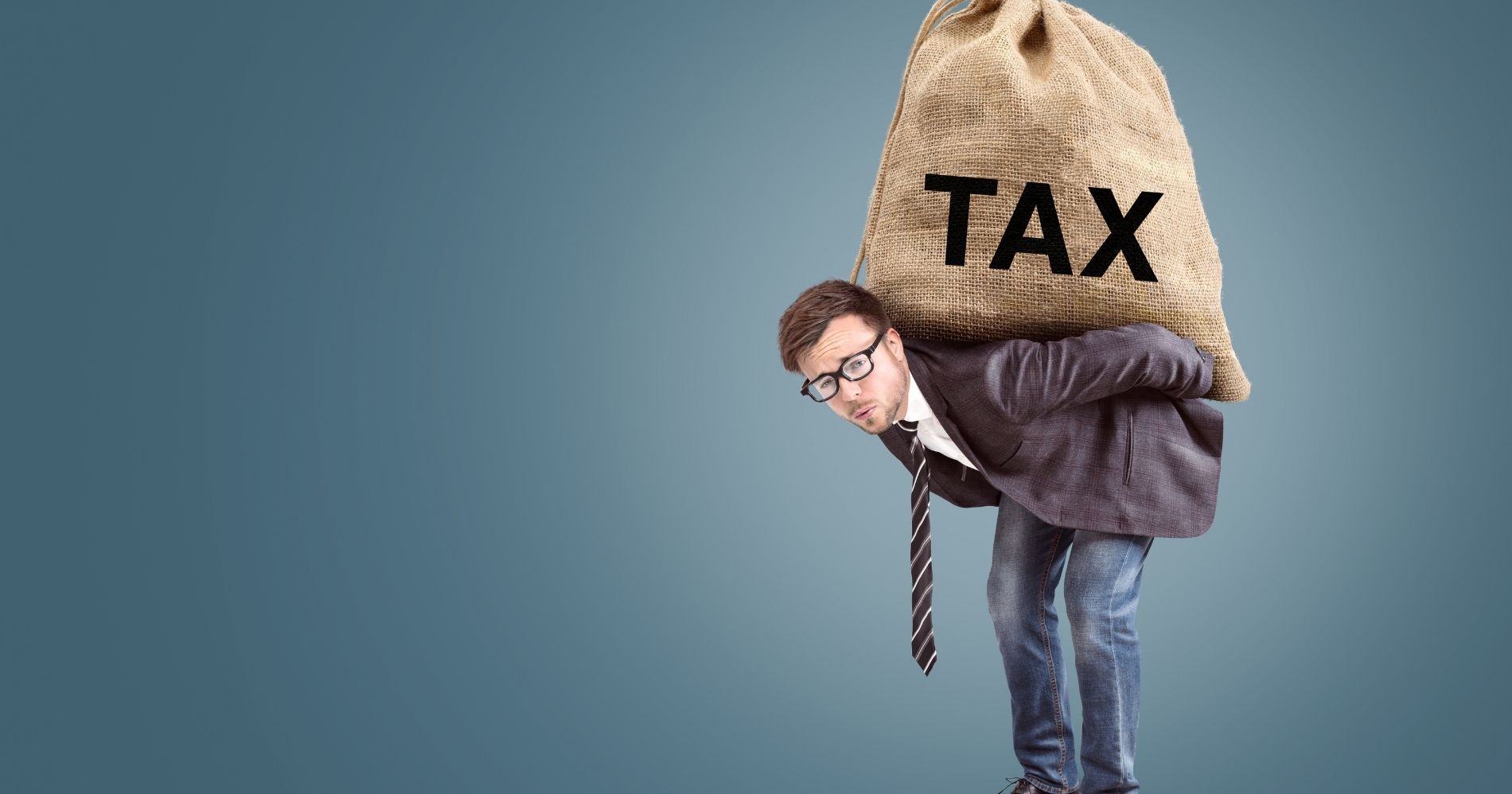 Tax Illustration Web Bisnis Muda - Canva