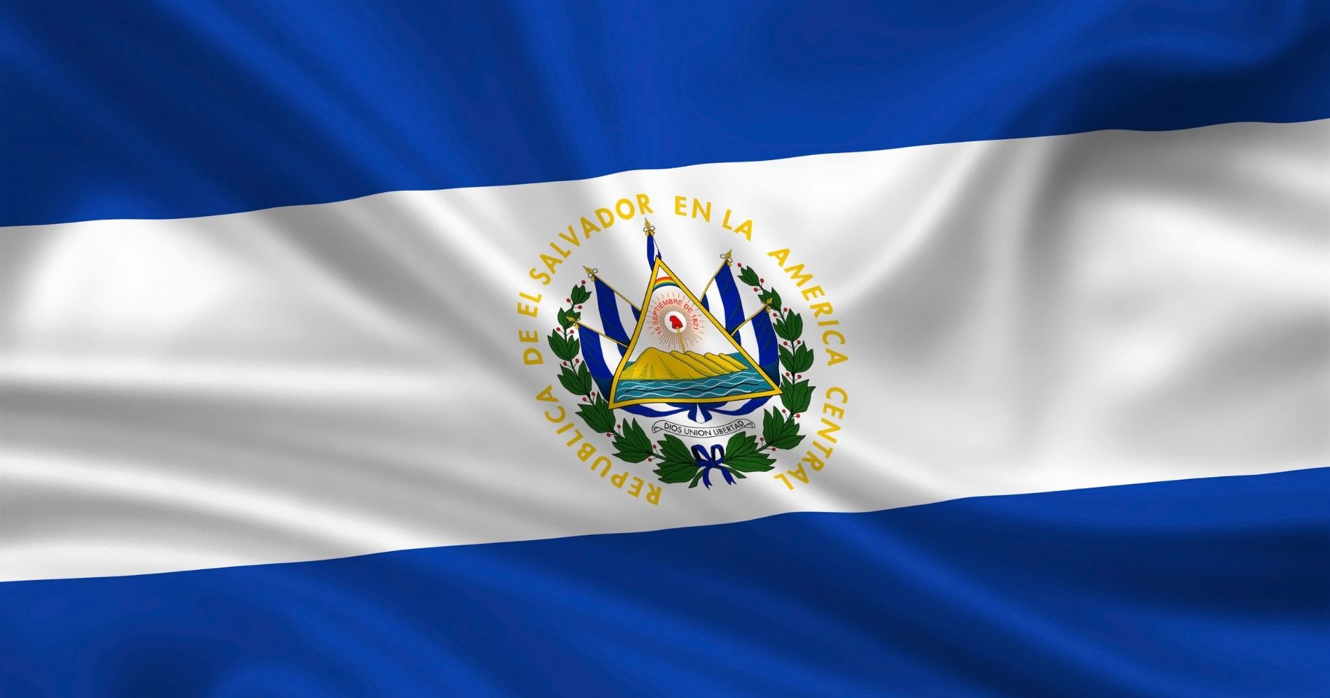 El Salvador Flag Web Bisnis Muda - Canva