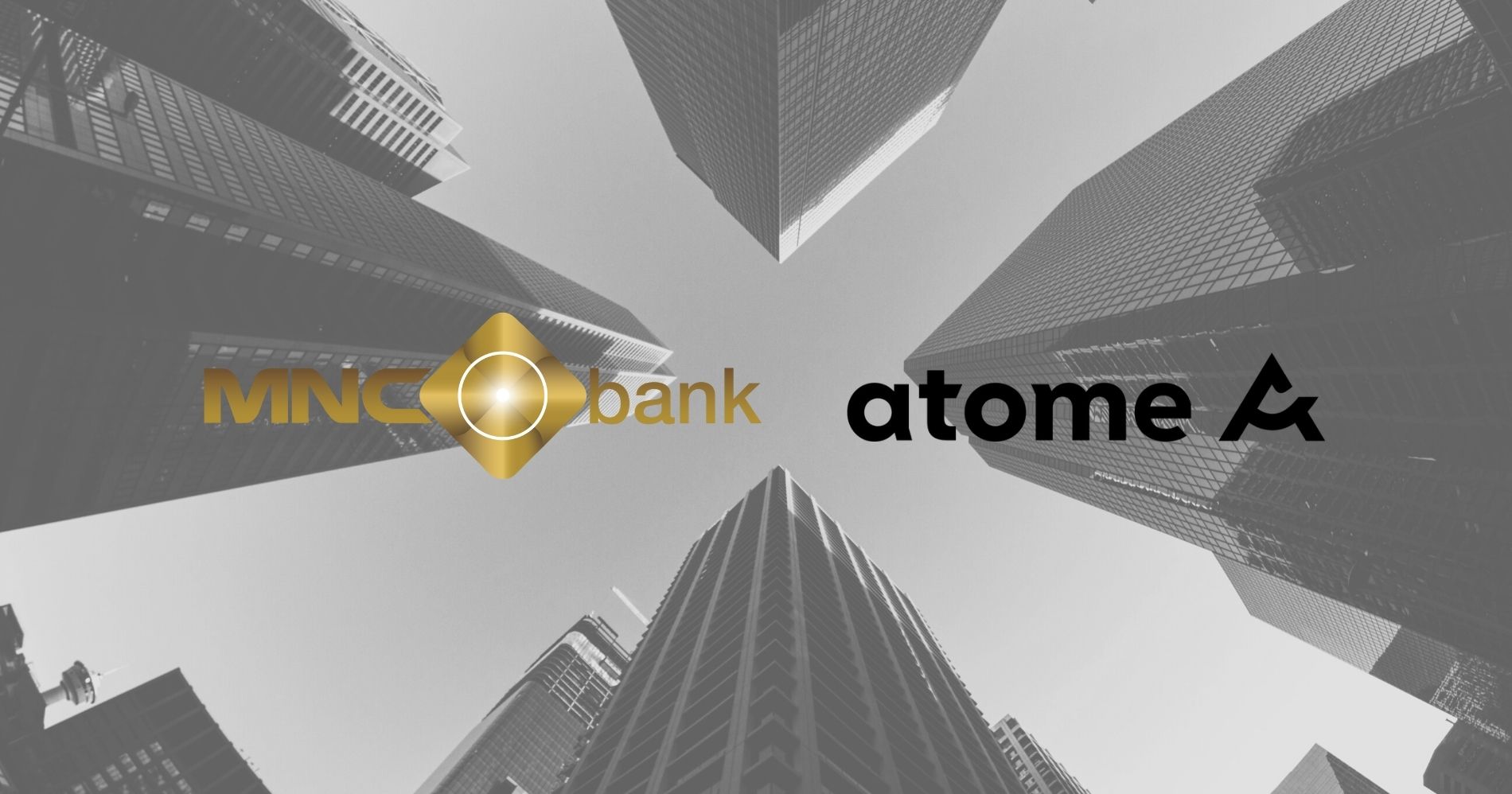 MNC Bank x Atome Financial Illustration Web Bisnis Muda - Canva