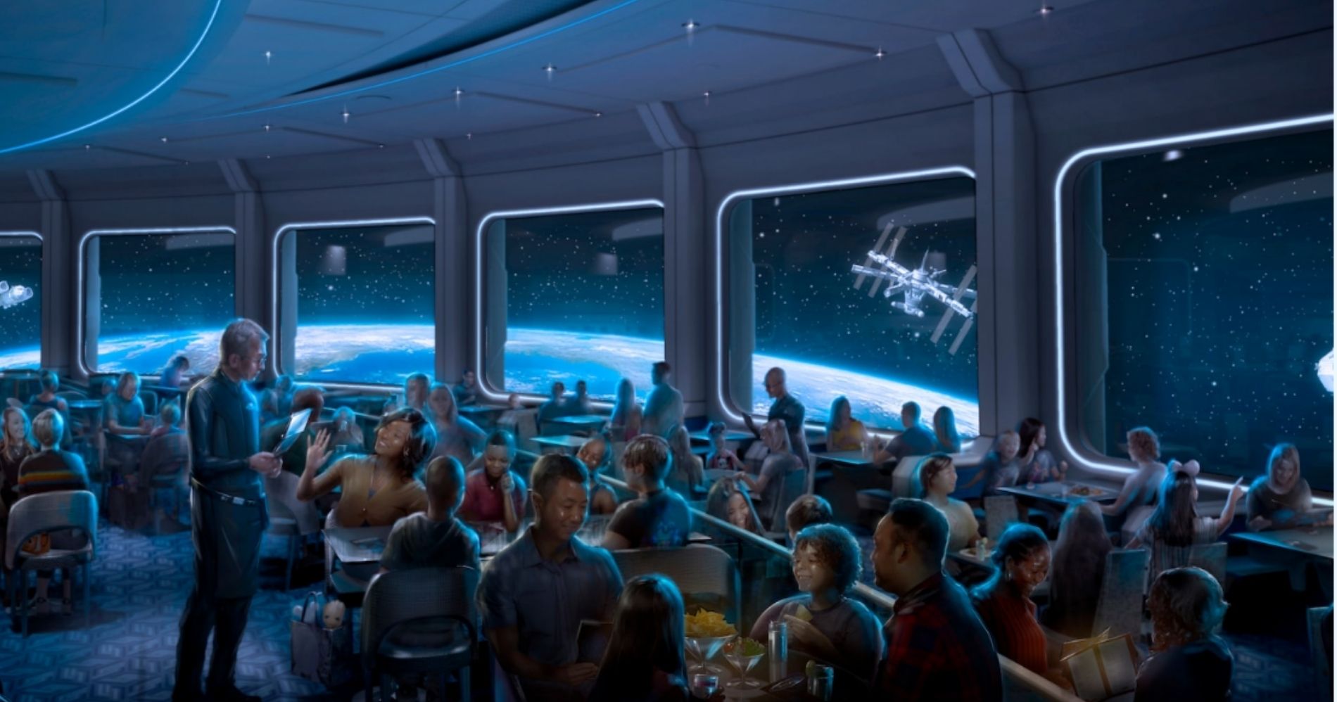 Space 220 Illustration Web Bisnis Muda - Image: Laman Resmi Disney World