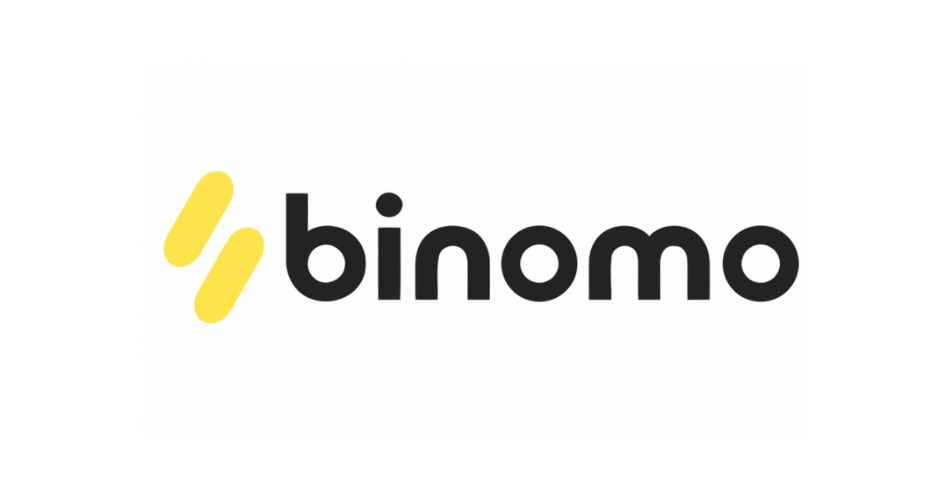 Binomo Logo Illustration Web Bisnis Muda - Investing Stock Online
