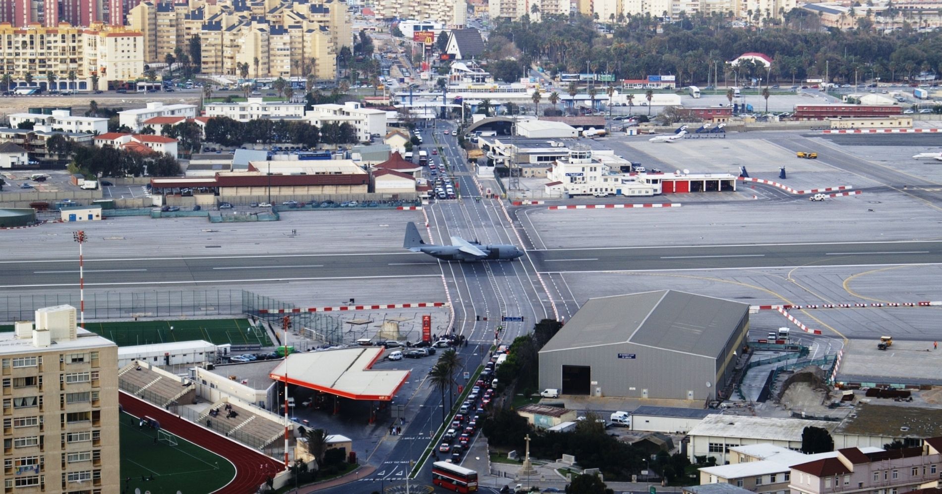 Gibraltar International Airport Illustration Web Bisnis Muda - Image: Wikimedia