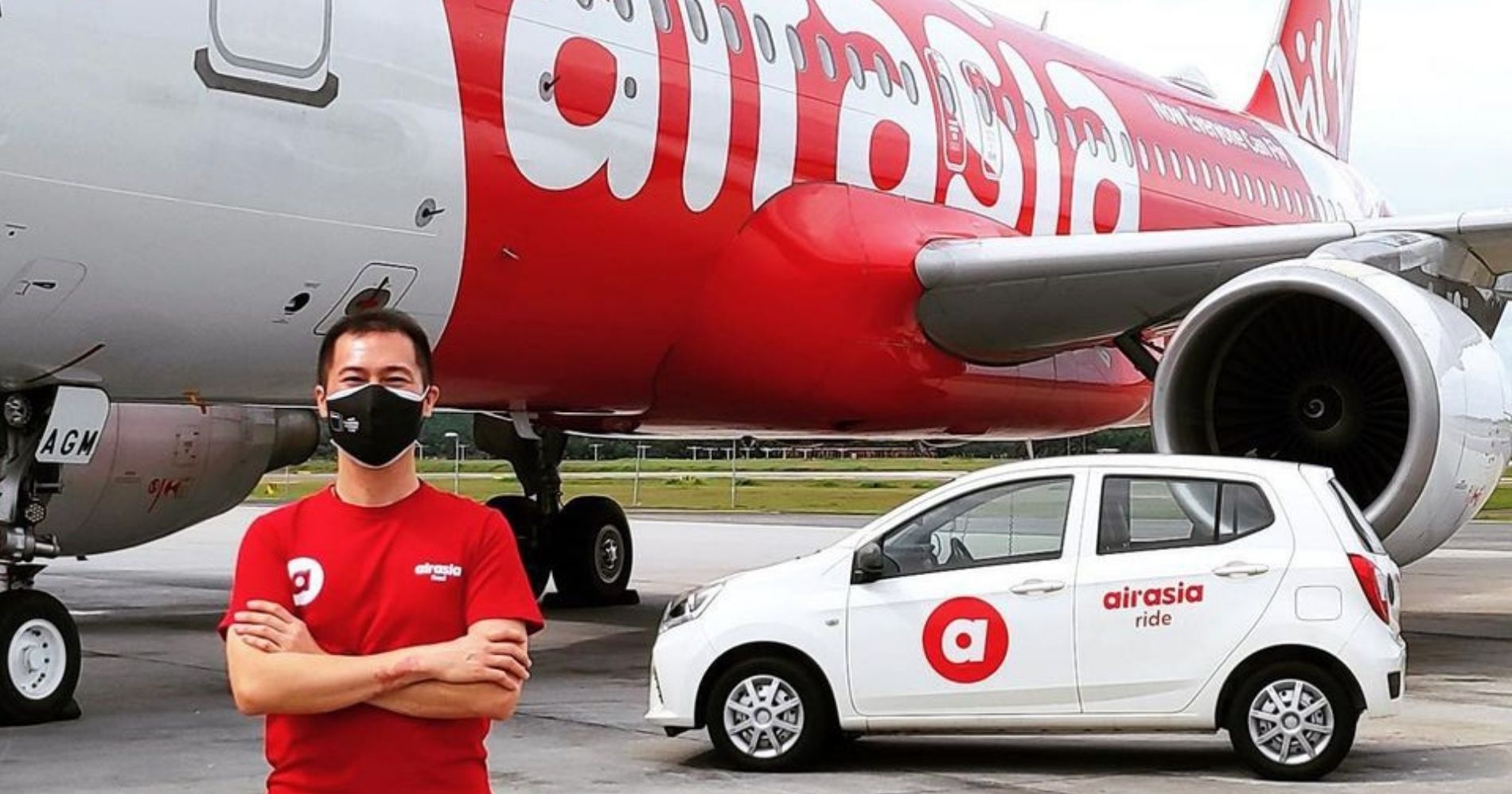 Air Asia Terjun ke Bisnis Ride Hailing Illustration Web Bisnis Muda - Image: Instagram Air Asia