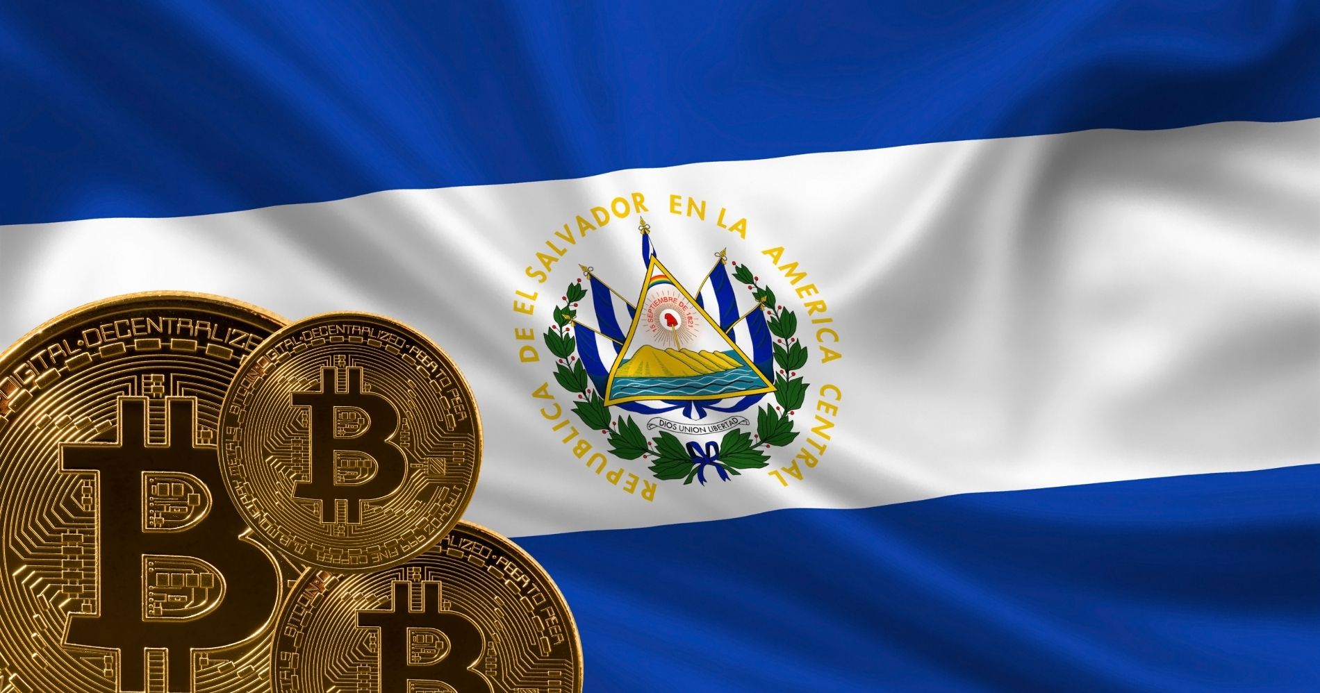 El Salvador beli 400 Bitcoin Pertamanya Illustration Web Bisnis Muda - Image: Canva
