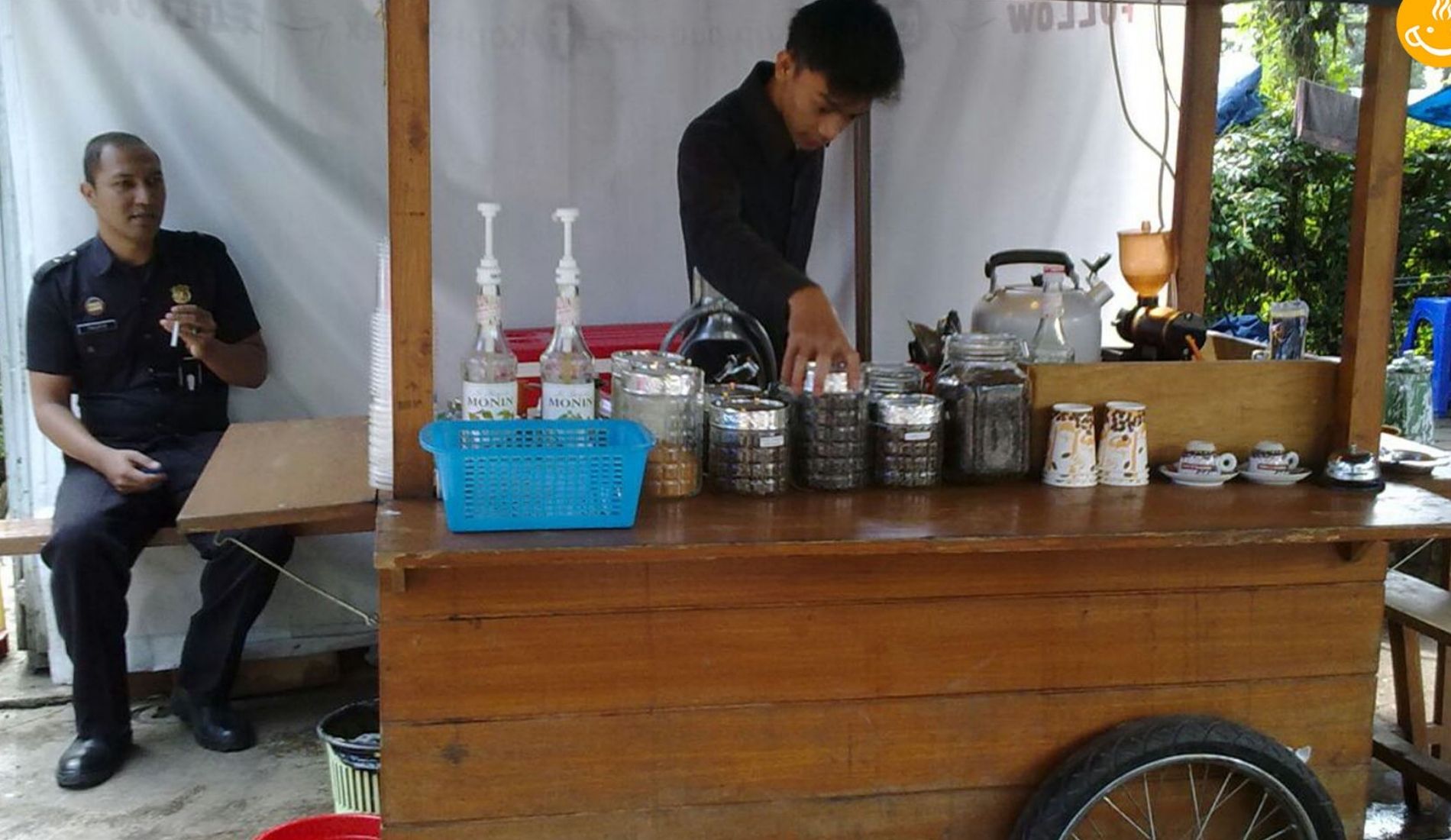 Gerobak Pertama Nata Coffee - Image: Dok Pribadi Nata Coffee