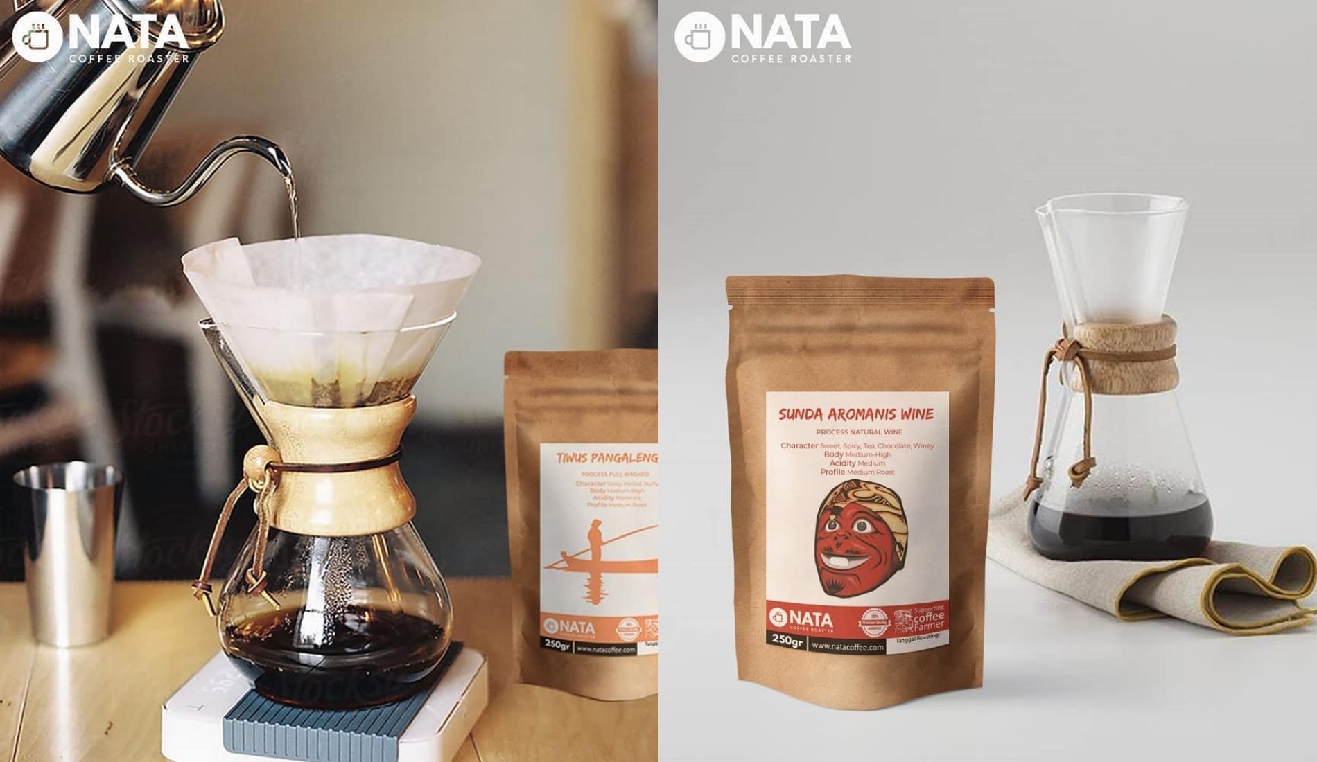 Contoh Foto Produk Roated Coffee Nata Coffee Illustration Bisnis Muda - Image: Instagram Nata Coffee
