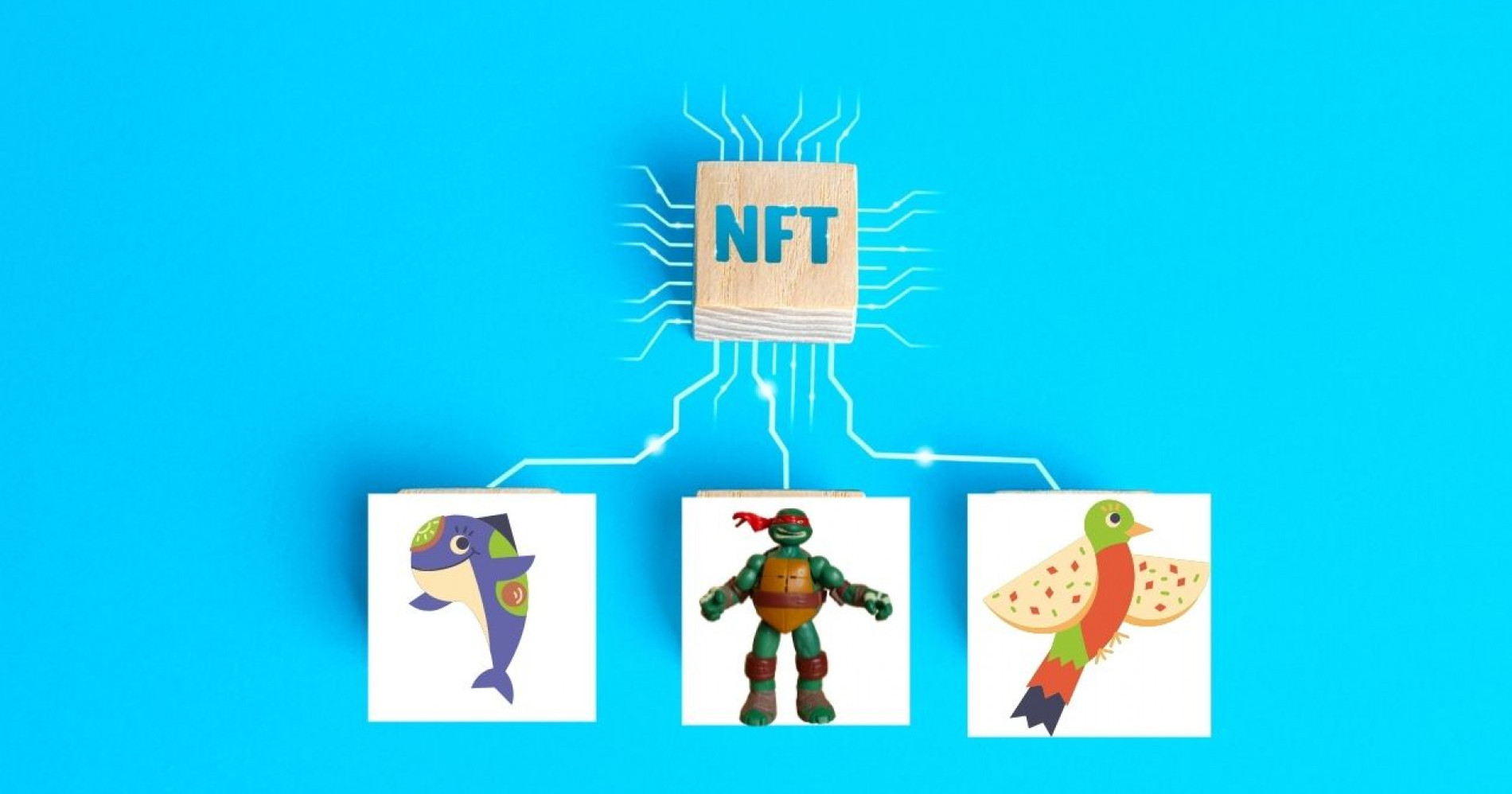 Ilustrasi karya animasi jadi NFT. Image Canva