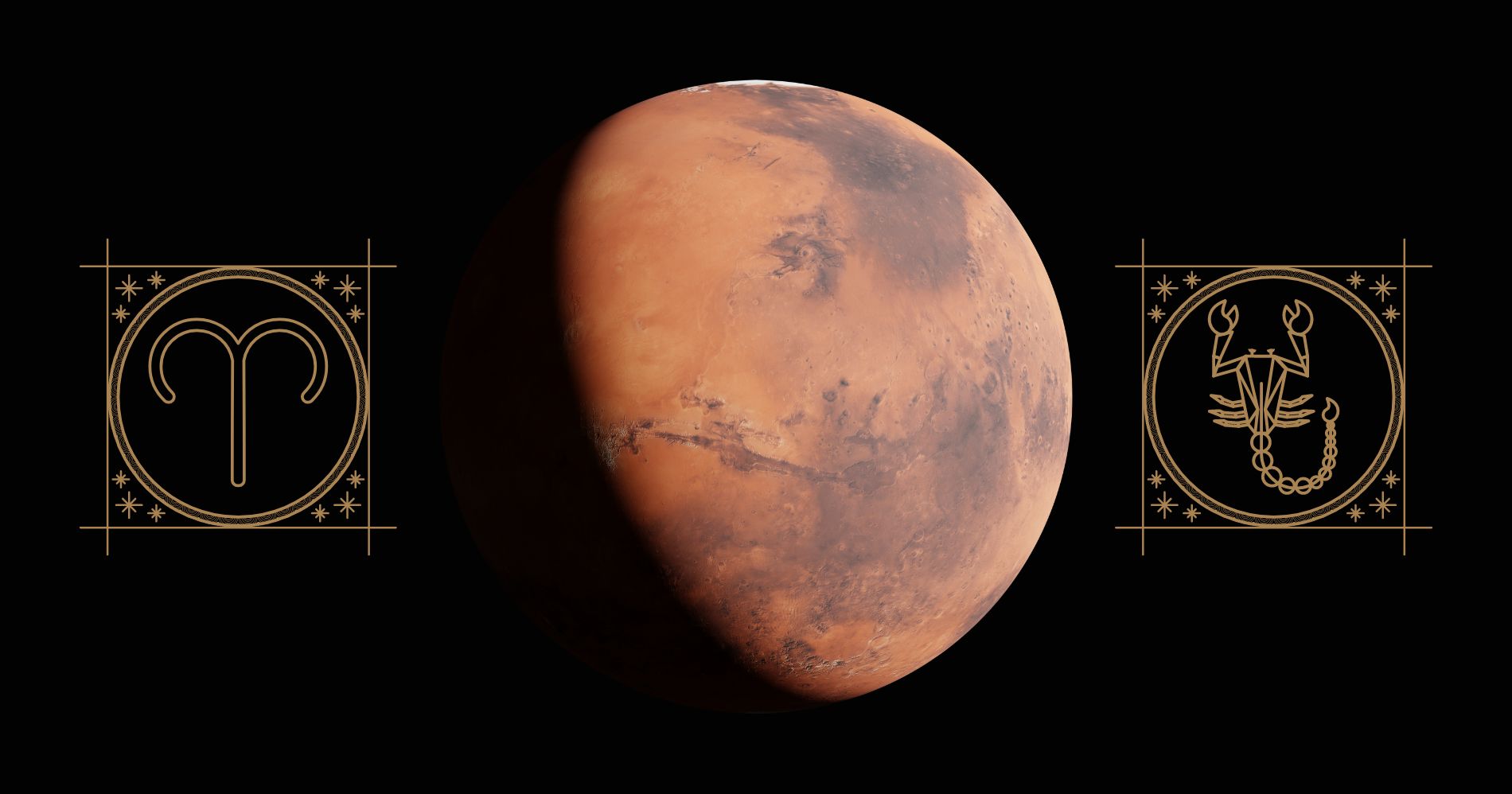 Planet Mars - Aries dan Scorpio Ilustrasi Bisnis Muda - Image: Canva