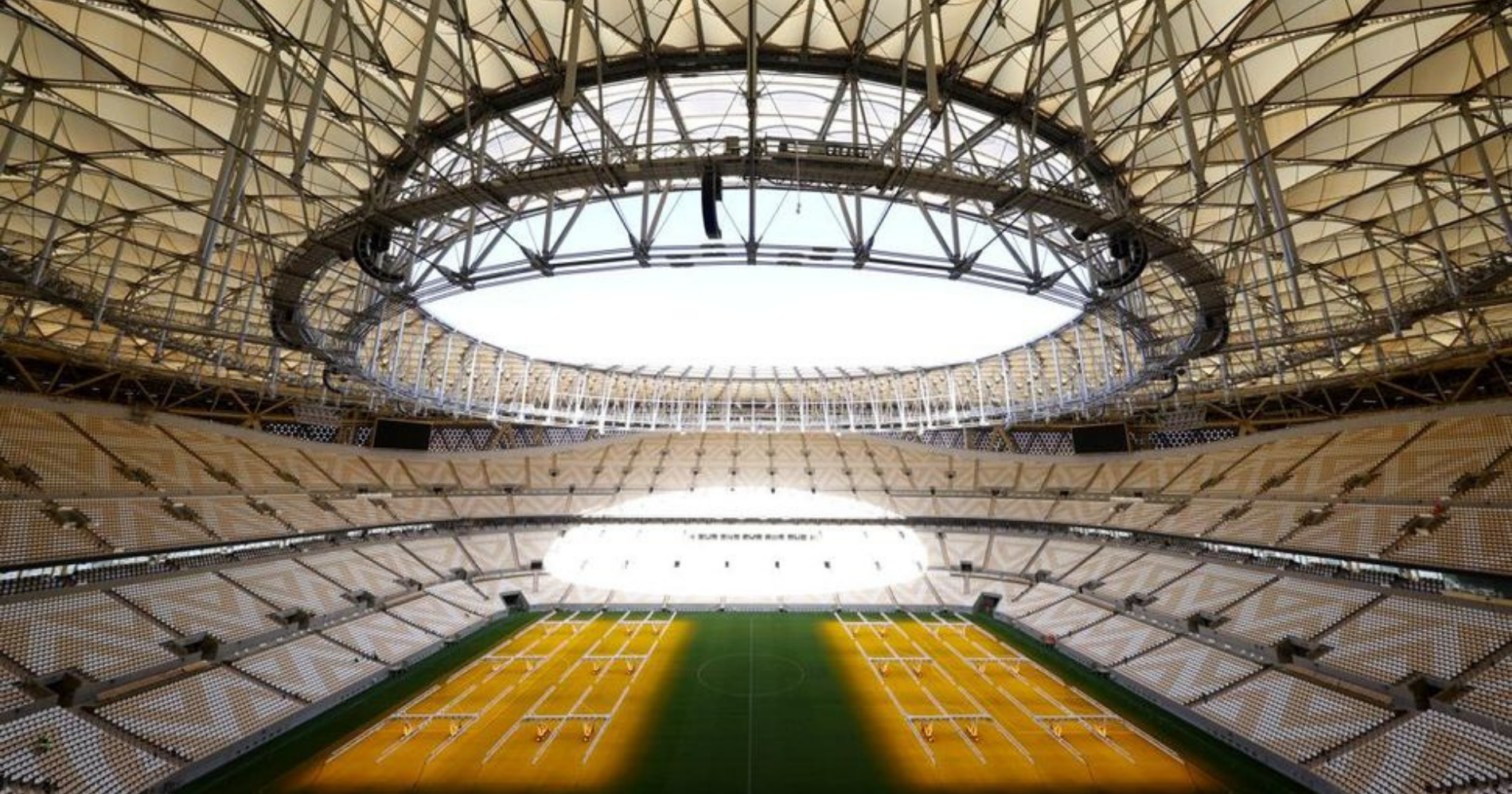 Kemegahan Stadion Lusail Iconic yang menjadi tempat gelaran final Piala Dunia 2022 