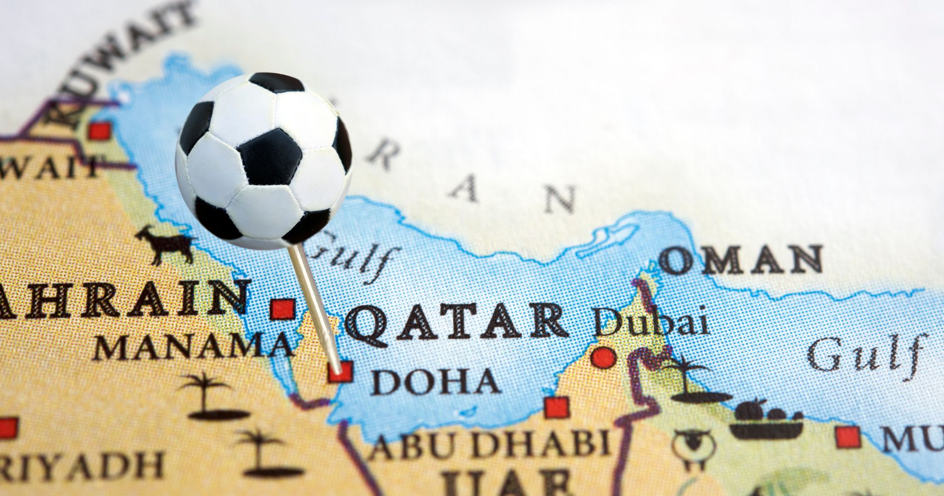 Luas Wilayah Qatar Lebih Kecil dibanding Negara Lainnya yang Jadi Tuan Rumah Piala Dunia - Image: Canva