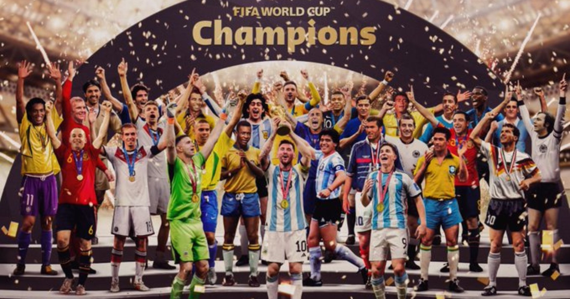 Pemenang Piala Dunia 2022. (Foto: Twitter FIFA)