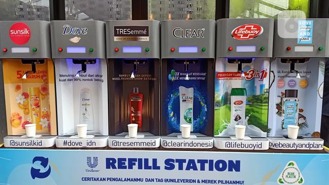 Refill Station (Sumber: Unilever Indonesia)