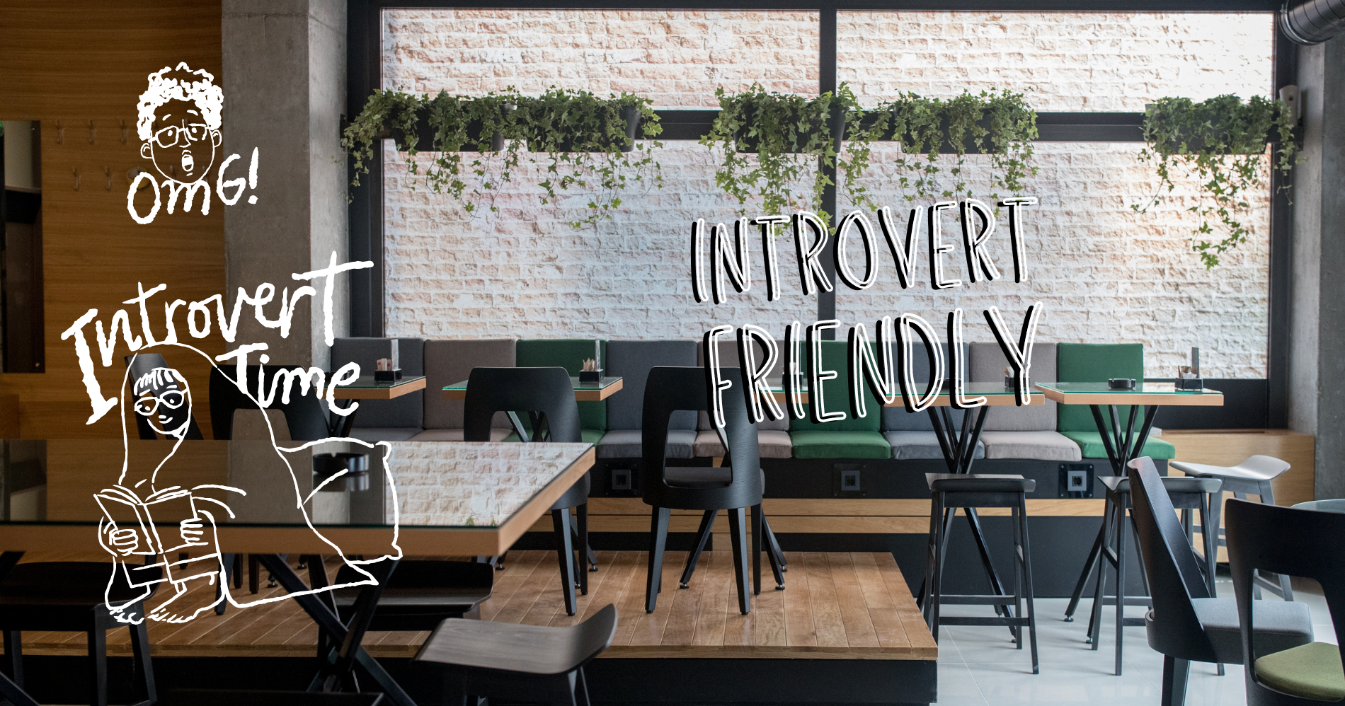 Kafe Introvert Friendly (Foto: canva, edited)