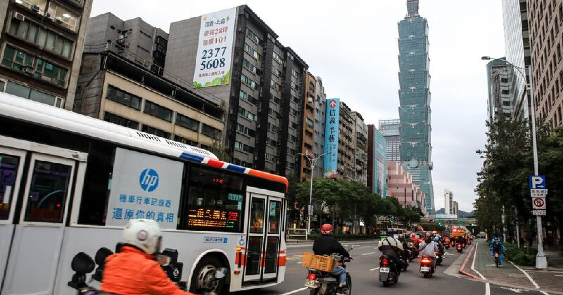 Traffic Taiwan (Foto: Bloomberg)