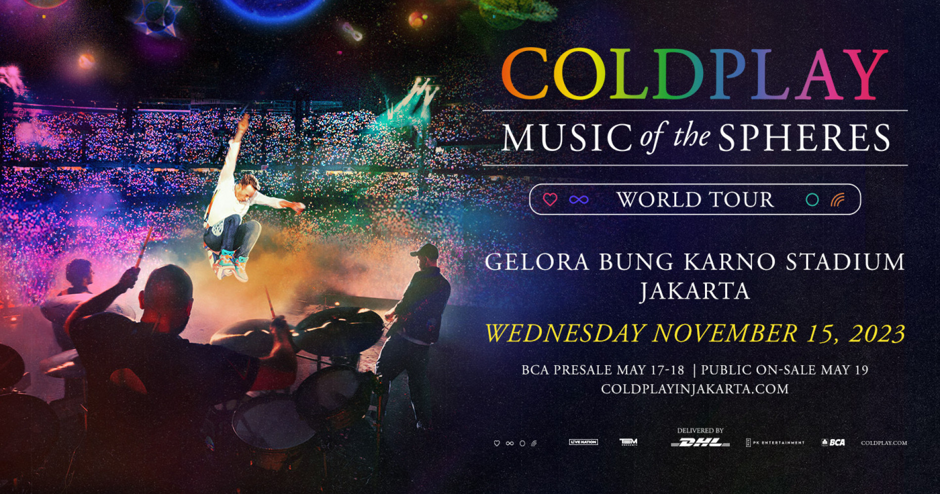 Tiket konser Coldplay di Jakarta (sumber gambar: coldplayinjakarta.com)
