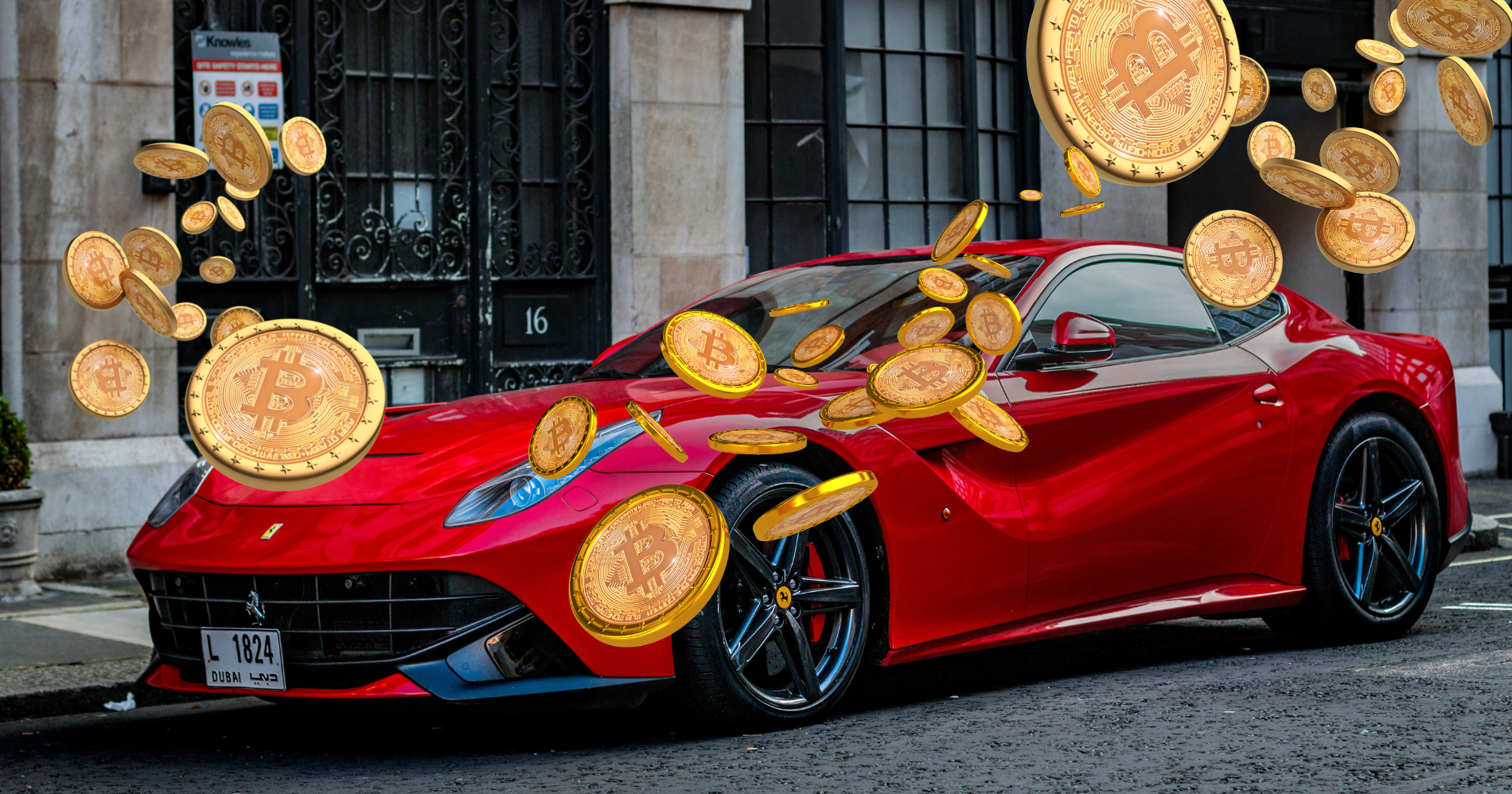 Beli Ferrari Pakai Bitcoin, Pria Ini Malah Dipenjara 18 Bulan (Ilustrasi: Canva)