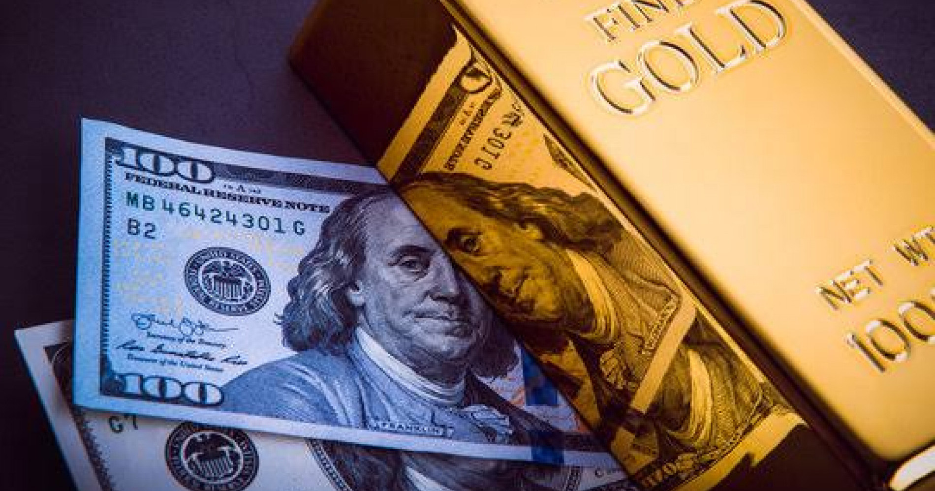 Dolar AS dan Emas (Sumber Gambar: Adobe Stock)