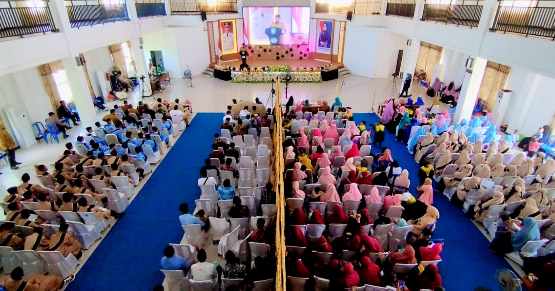 Wisuda Sekolah Yayasan An-Nur, Wahdah Islamiyah Bombana, Senin (12/06/2023)
