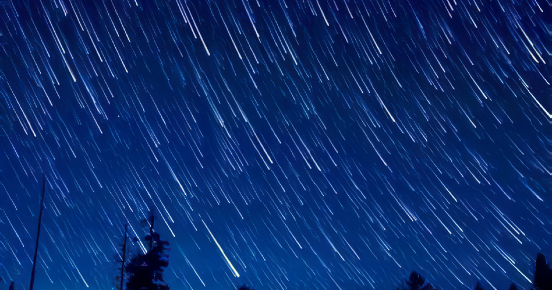 Ilustrasi hujan meteor (sumber gambar: netral)