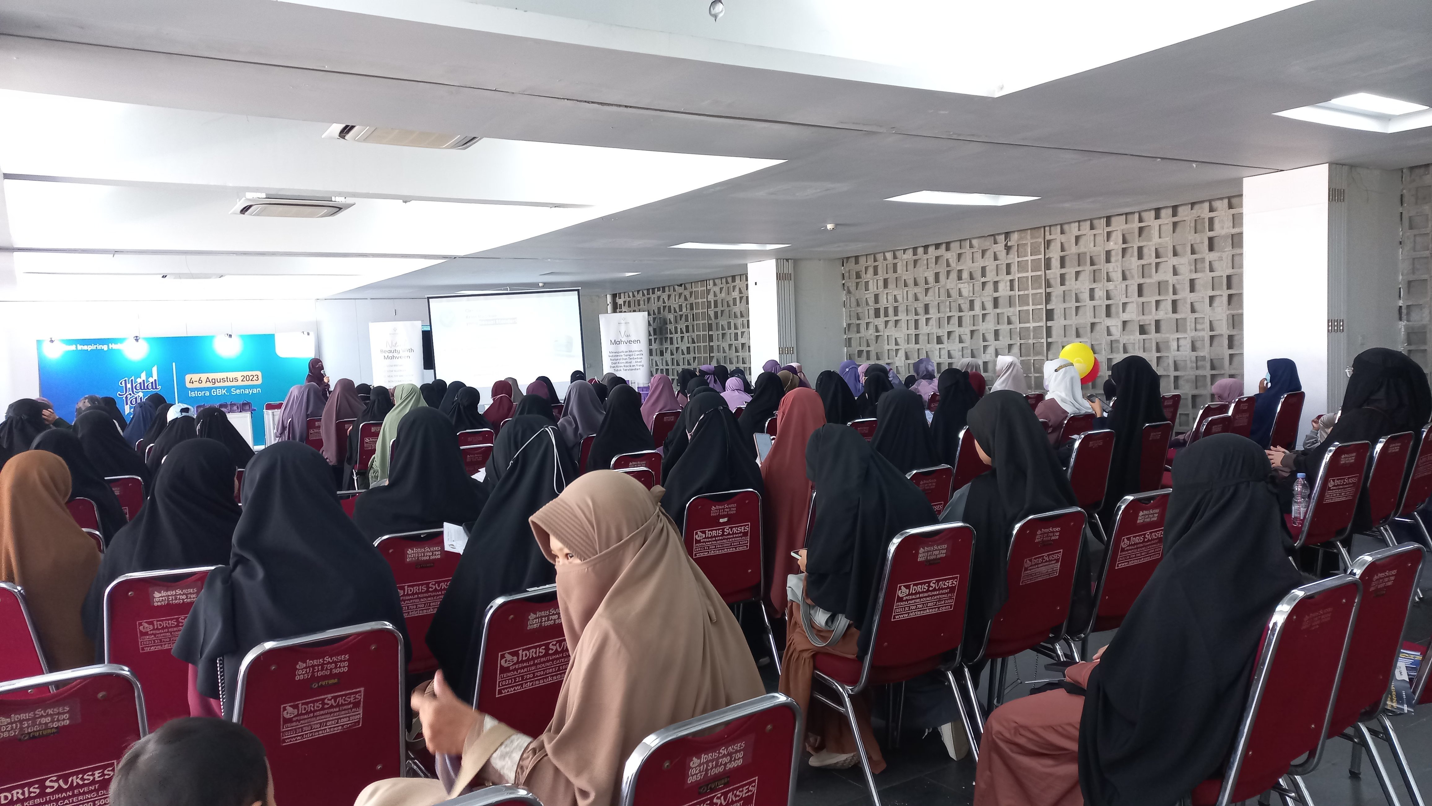 Edukasi Produk Skincare Aman Lewat Komunitas Muslimah di Halal Fair dan Trade Expo ICE BSD (dokumen pribadi)