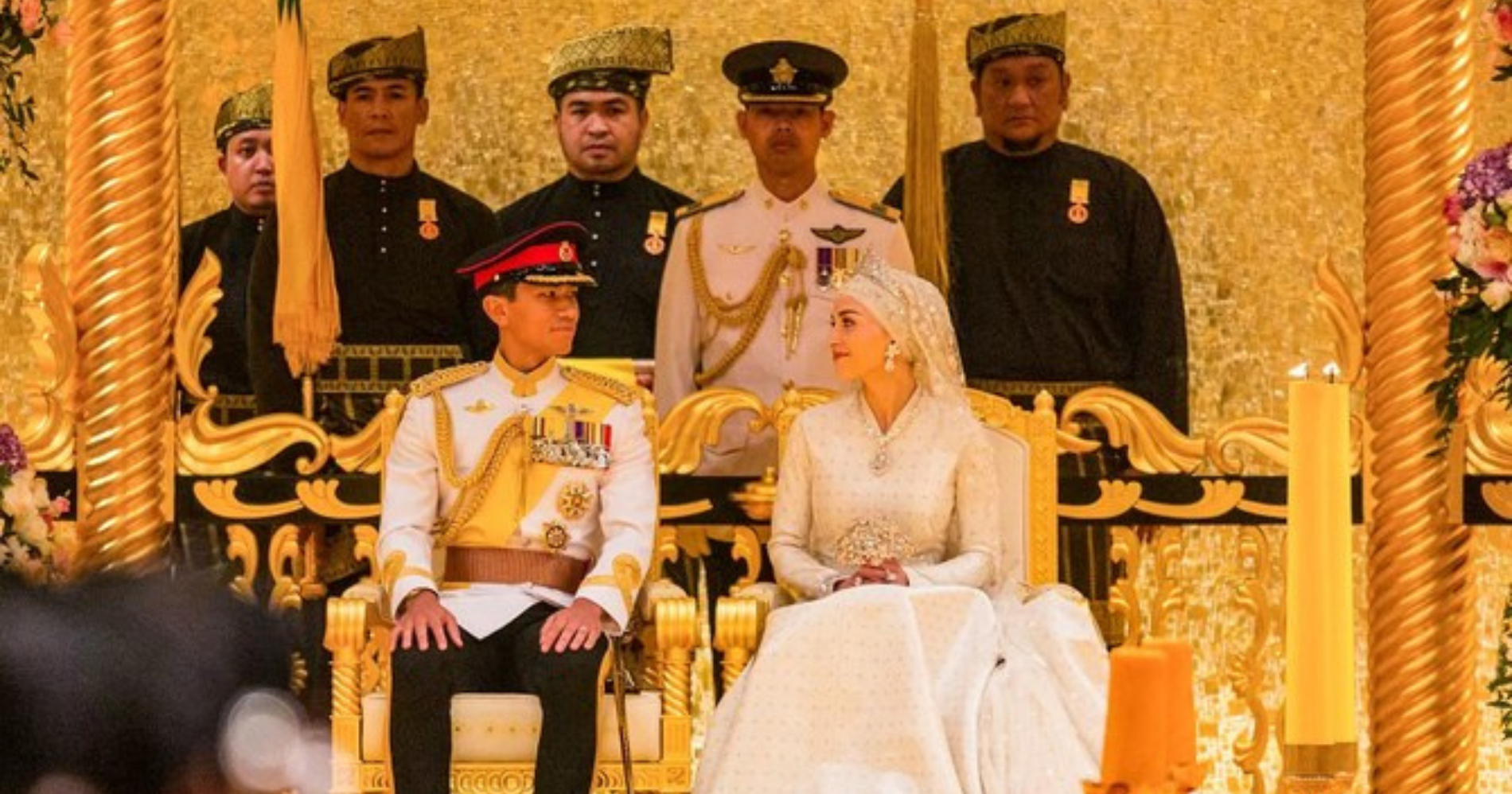 Royal Wedding  Brunei (Foto: IQBAL DATO HJ SELAMAT | AFP)