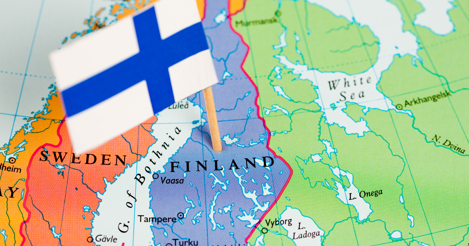 Peta Negara Finlandia/Canva