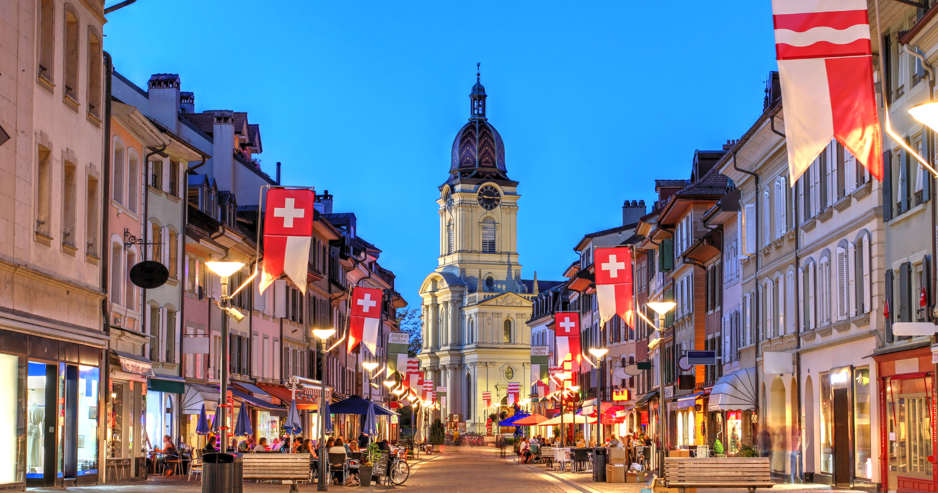 Pemandangan salah satu kota di Swiss - Sumber Gambar: Canva