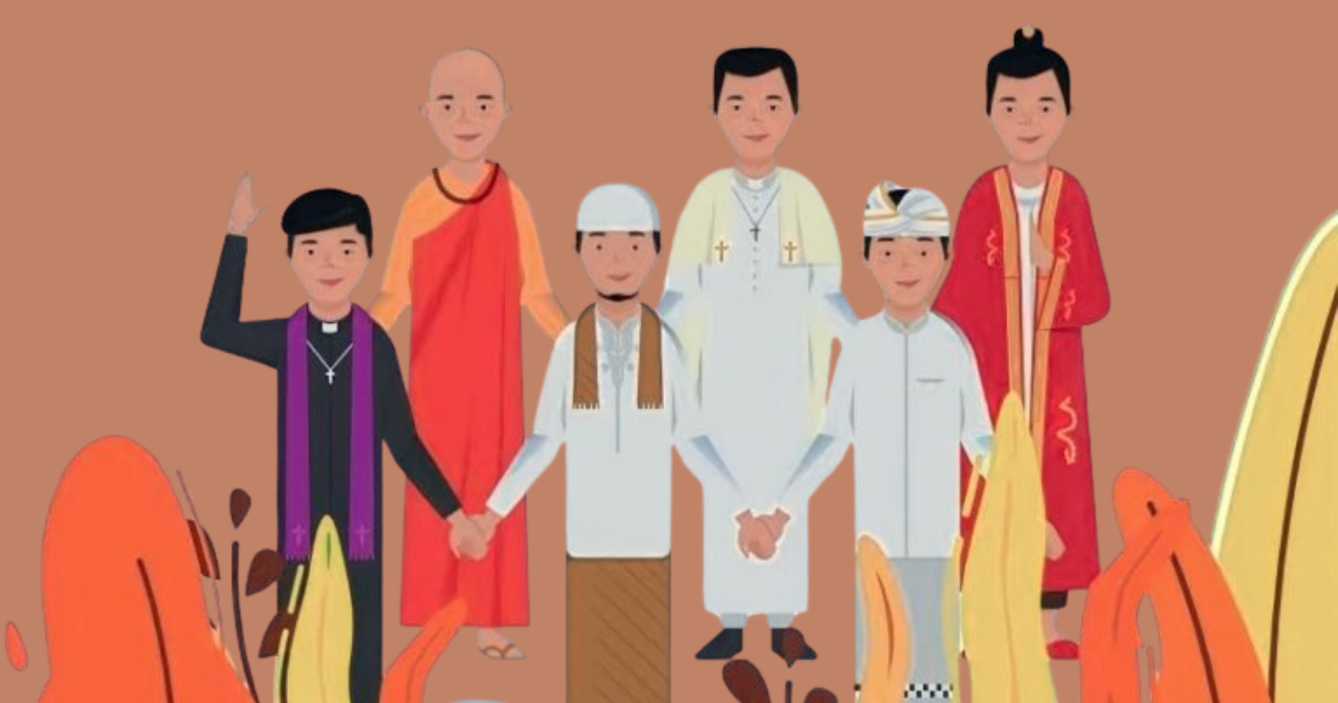 Ilustrasi Toleransi dalam Beragaman (Canva.com)