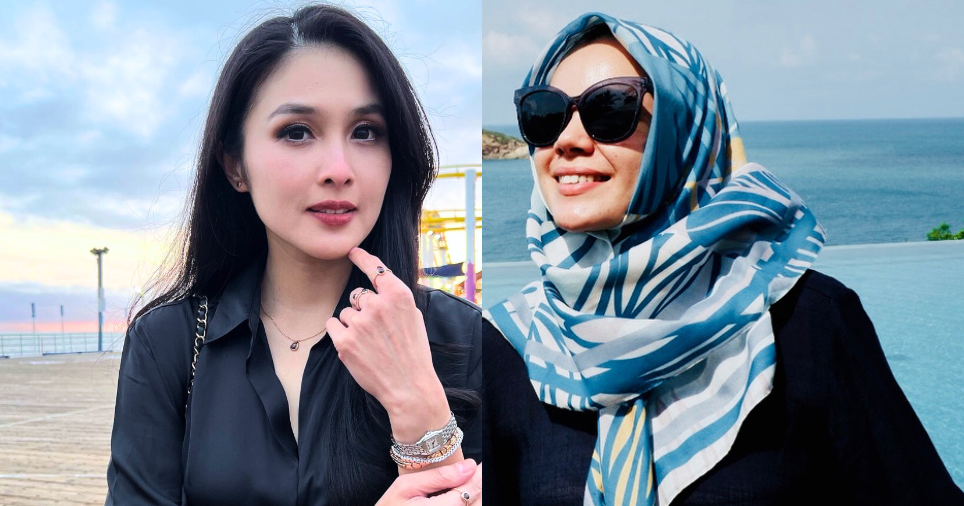 Netizen Salah Lapak Serang Akun Dewi Sandra Bukan Sandra Dewi Paska Berita Kasus Korupsinya - Image: Instagram @sandradewi88 dan @dewisandra