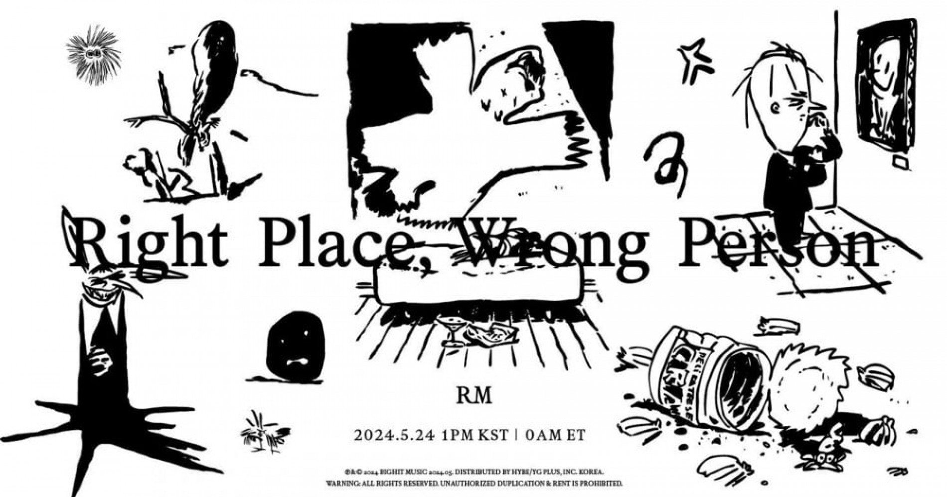 Teaser Album Right Place, Wrong Person (Sumber gambar: allkpop.com)