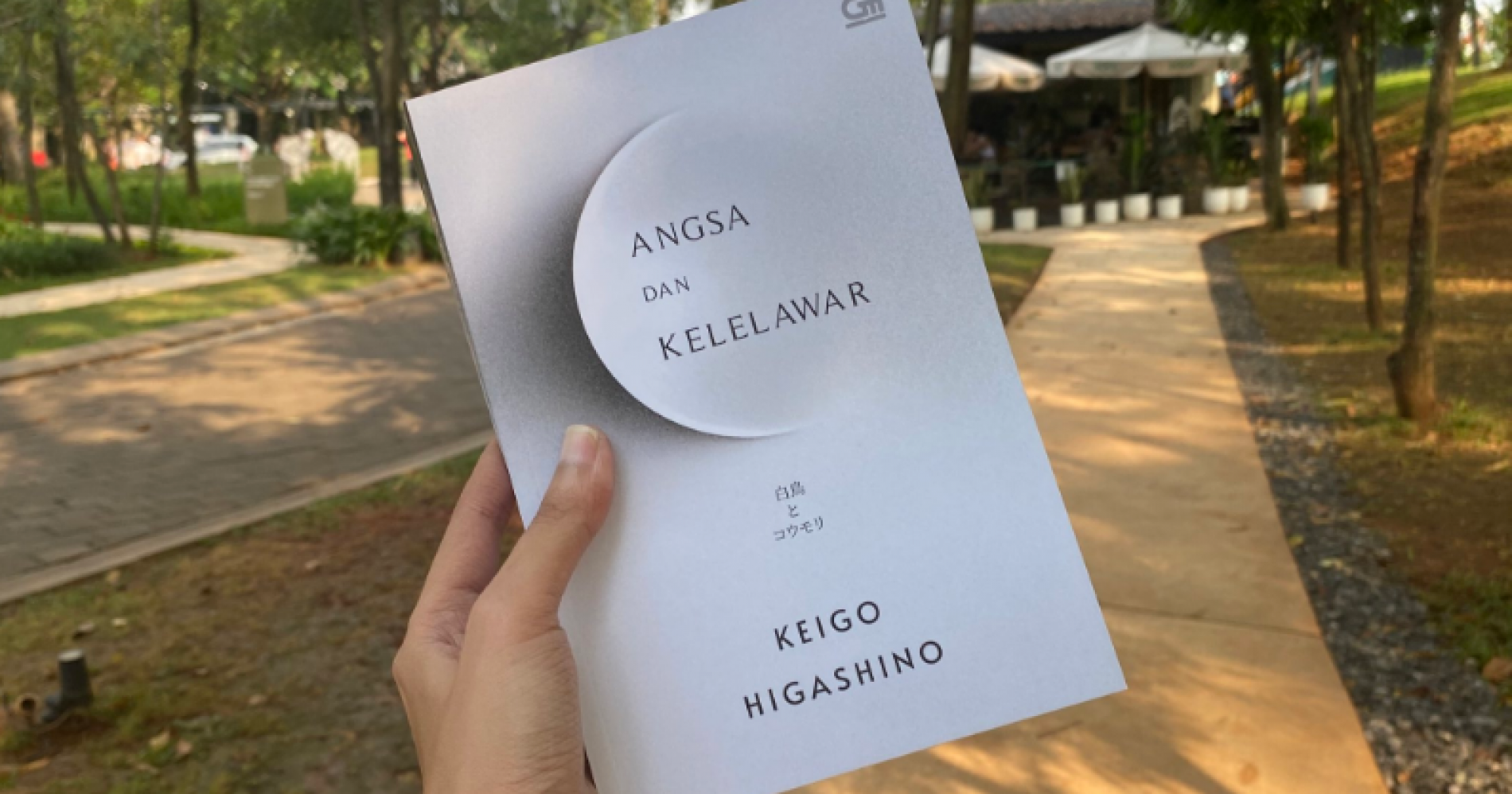 Buku Angsa dan Kelelawar karya Keigo Higashino (Sumber gambar: Gramedia)