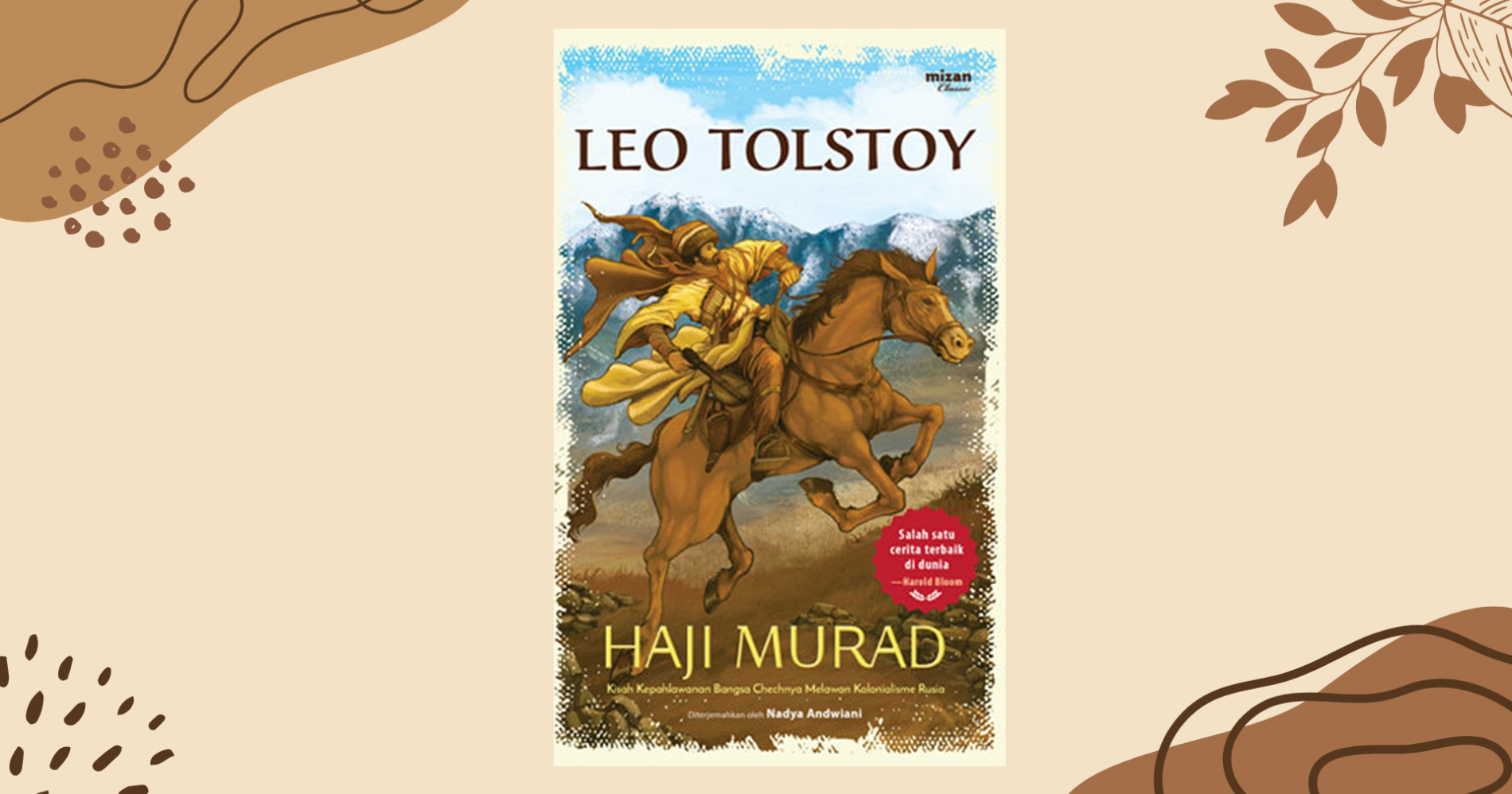 Novel Haji Murad Karya Leo Tolstoy (Sumber gambar: Yonanda Cahya)
