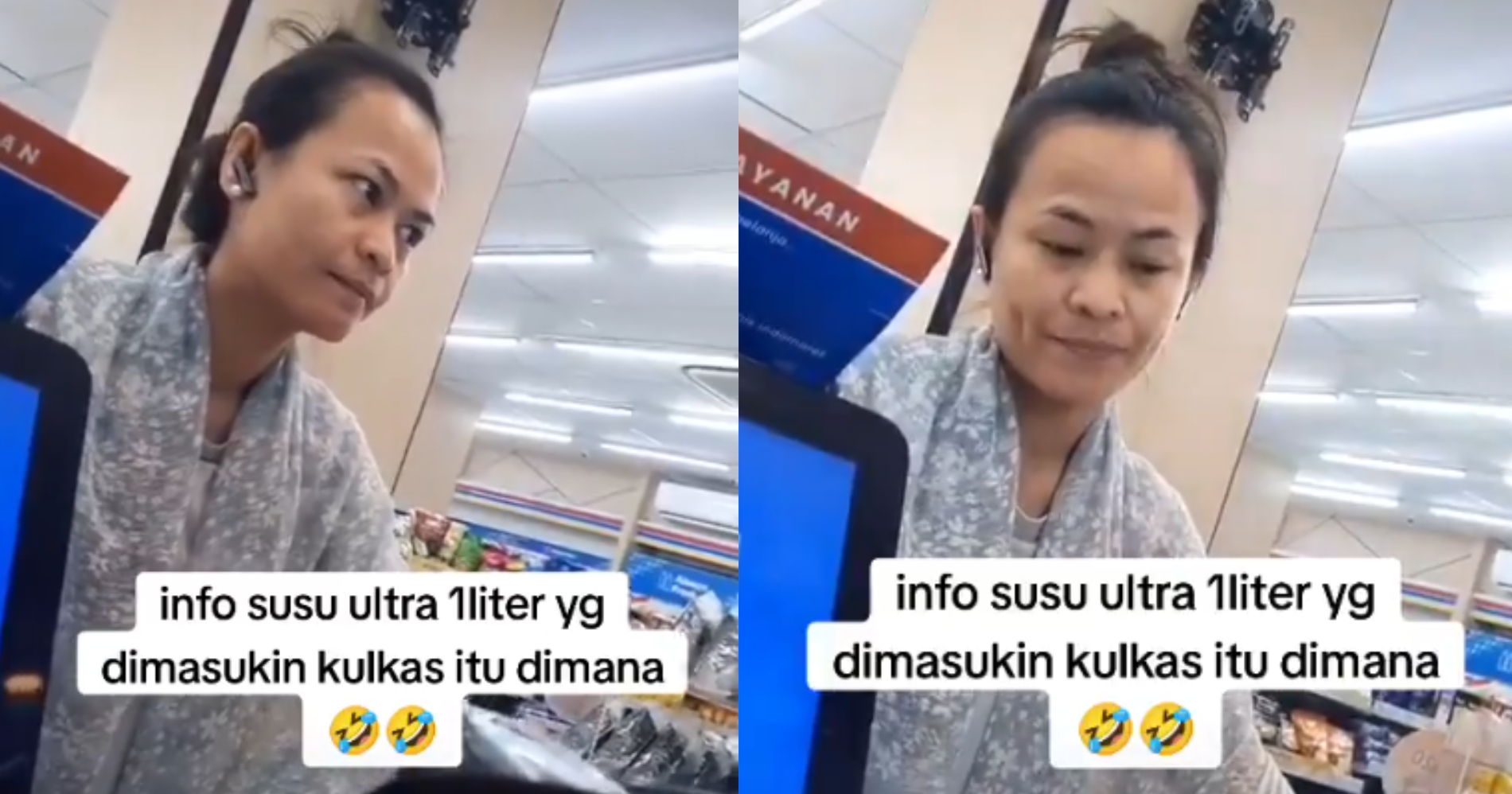 Viral! Ibu Ngamuk Gara-gara  Susu UHT Enggak Dingin, Lantas, gimana sih cara menyimpan susu UHT yang tepat (Sumber Gambar: Tiktok @user8007978449940)