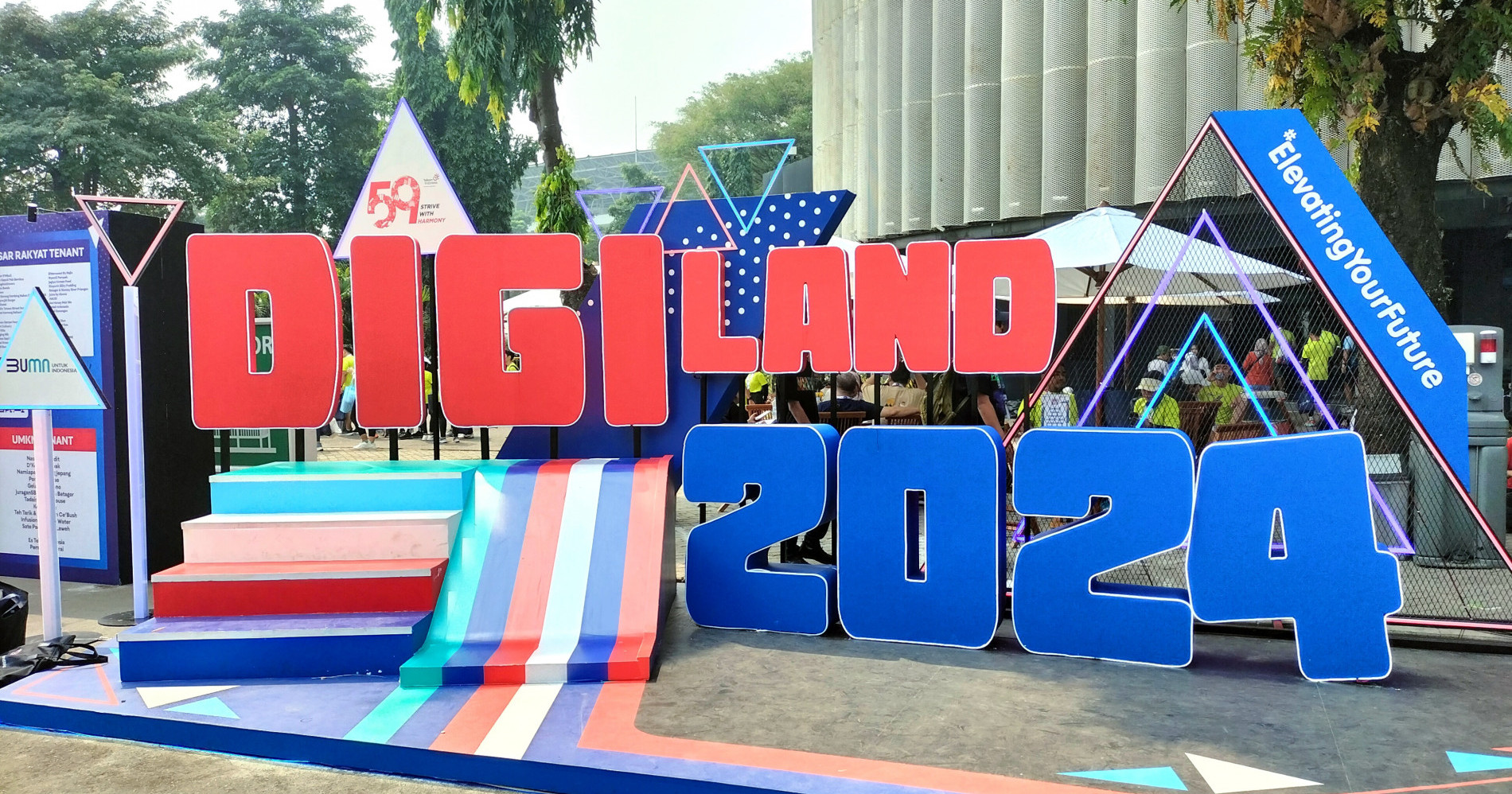 Selain Digiland Run, hal menarik ini hanya bisa kamu temukan dalam puncak perayaan HUT Telkom Indonesia ke-59, Digiland 2024 (dokpri)