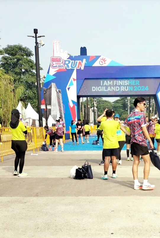 Digiland Run yang hadir pertama kali tahun ini