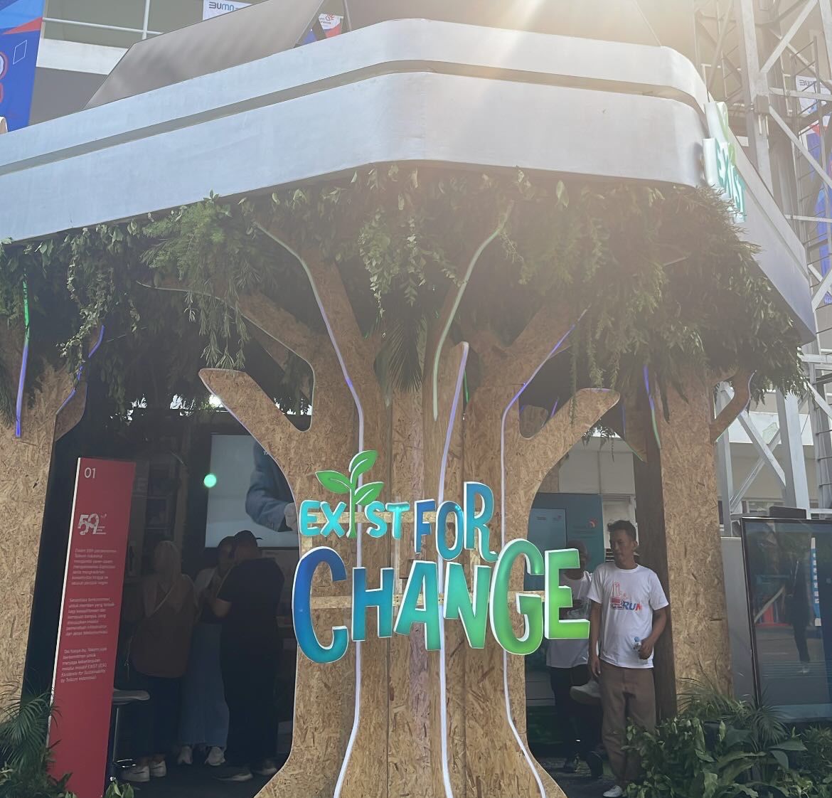 Exist for Change by Telkom Indonesia