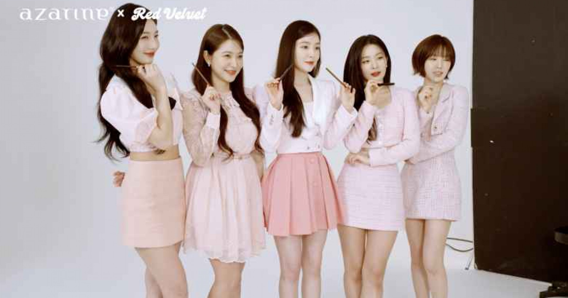 Red Velvet menjadi brand ambassador produk make up brand lokal (Dokumentasi Azarine)