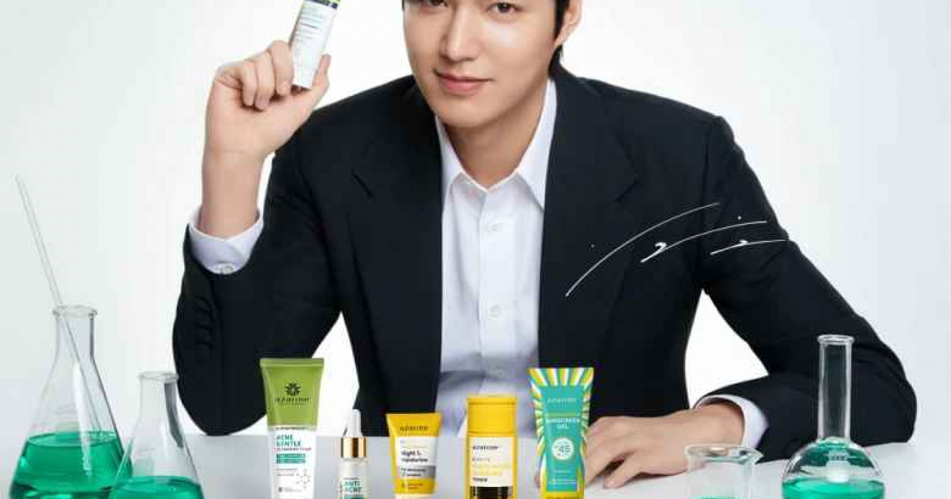 Lee Min Ho menjadi brand ambassador azarine (Foto Dok Azarine)