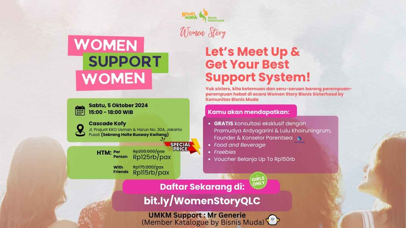 Women Story "Menghadapi Quarter Life Crisis Bersama Komunitas Perempuan"