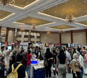 Keramaian Bazaar Semasa di Ideafest