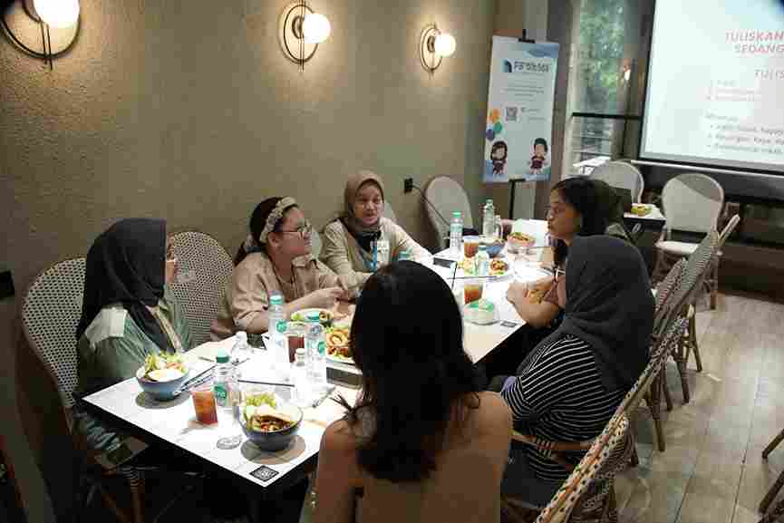 Member Komunitas Bisnis Muda dalam acara Women Story (Dok/Bisnis Muda)